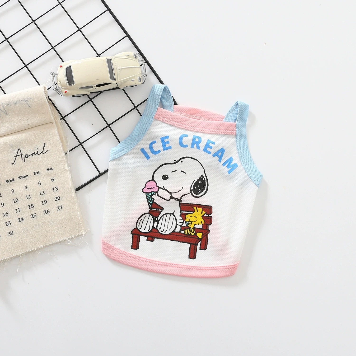 史努比 宠物凉背心
