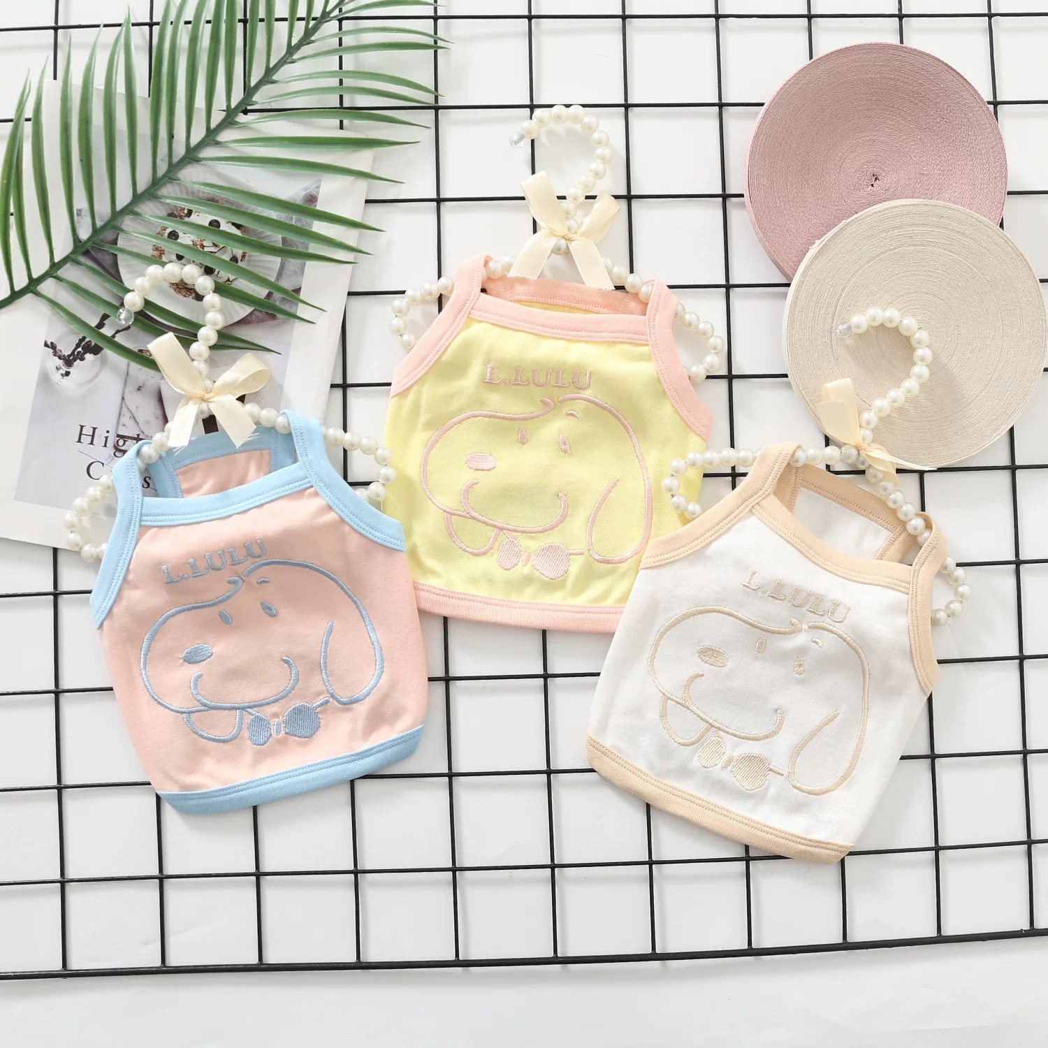 史努比 宠物背心 薄款