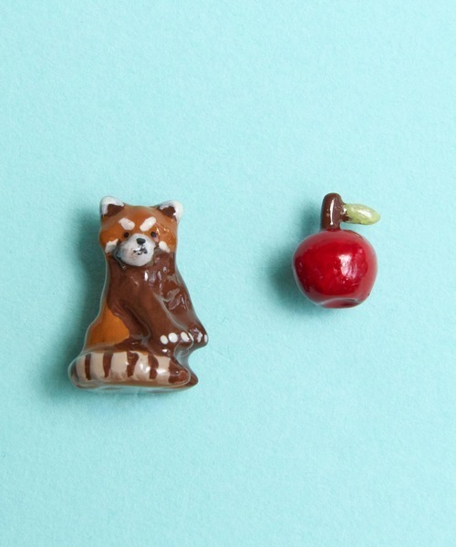 小熊貓耳環/戒指