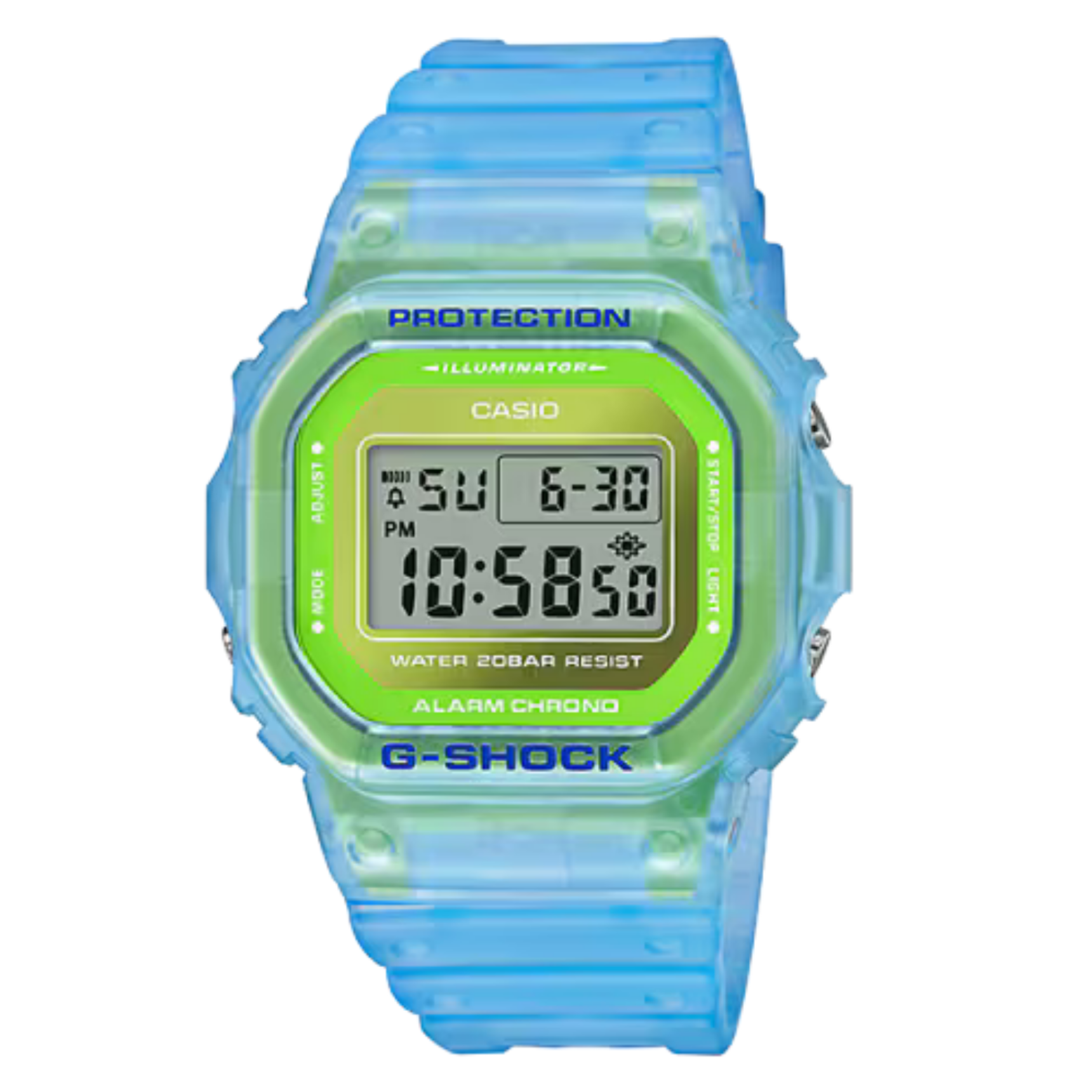 【CASIO 卡西歐】G-SHOCK 戶外旅行 極限運動 多功能耐衝擊 電子錶 手錶 DW-5600LS-2