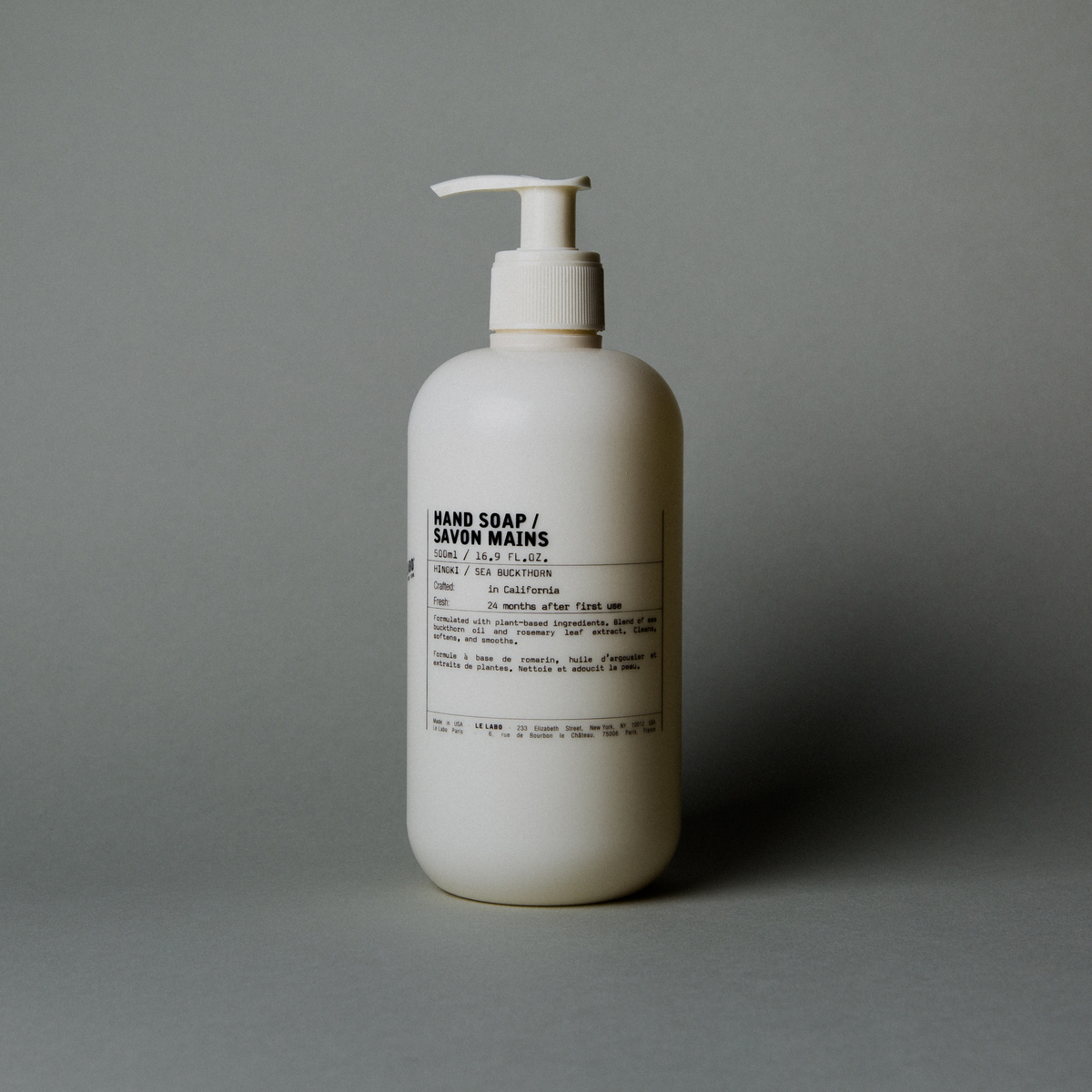 『日本連線中』2025AW LE LABO HAND SOAP 洗手露 2種