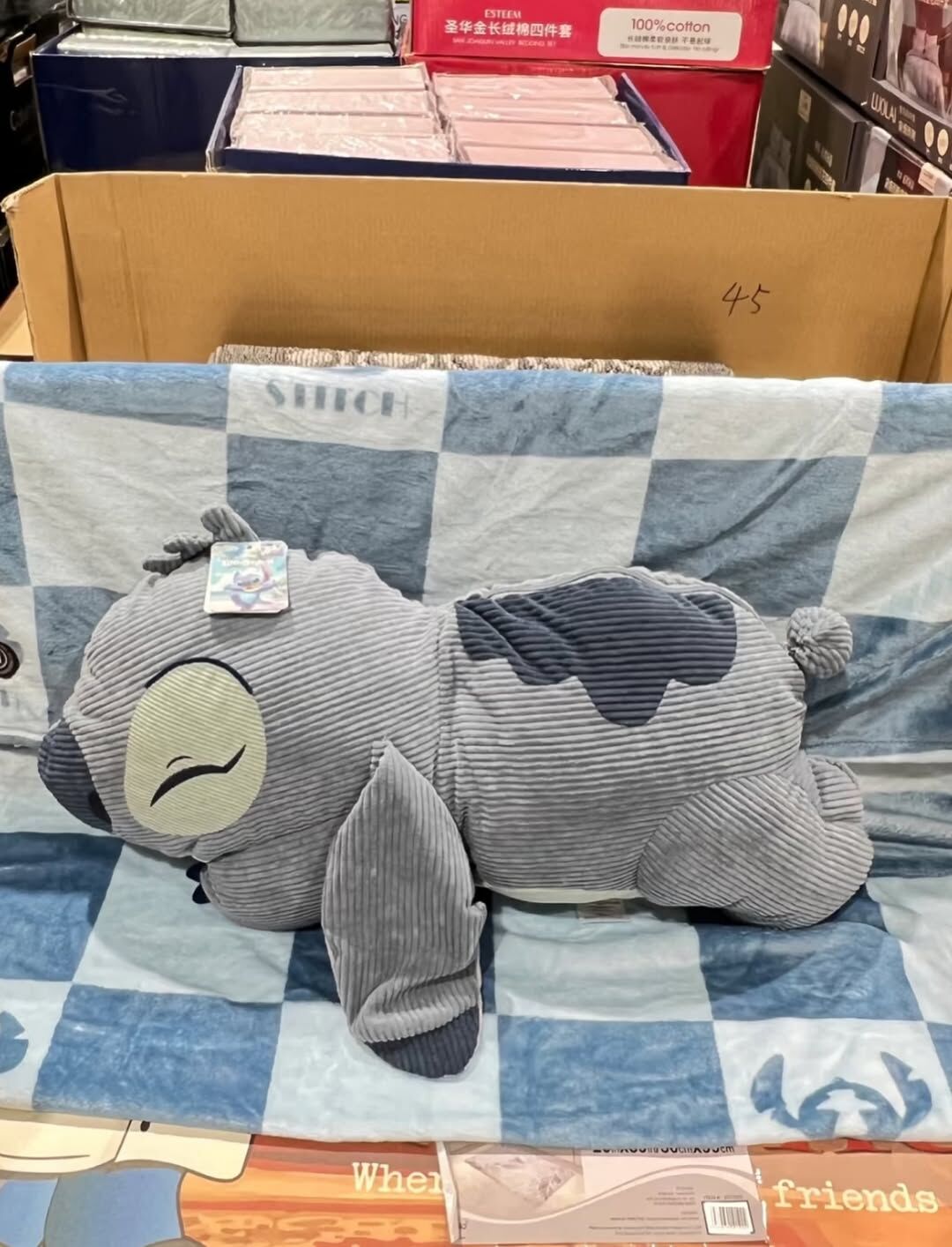 zoobies 迪士尼 抱枕 史迪奇 娃娃 抱枕