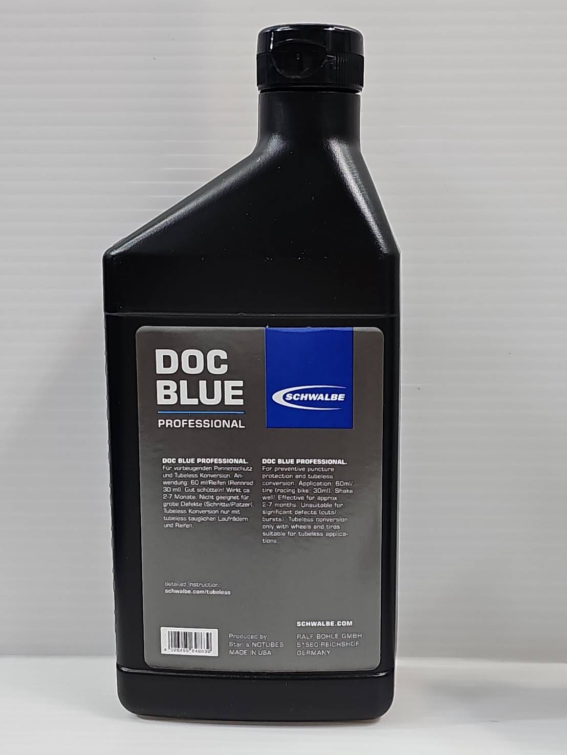 SCHWALBE DOC BLUE 500ml (大瓶) 無內胎式外胎專用補胎液 一般管胎補胎液 內胎補胎液 補胎液