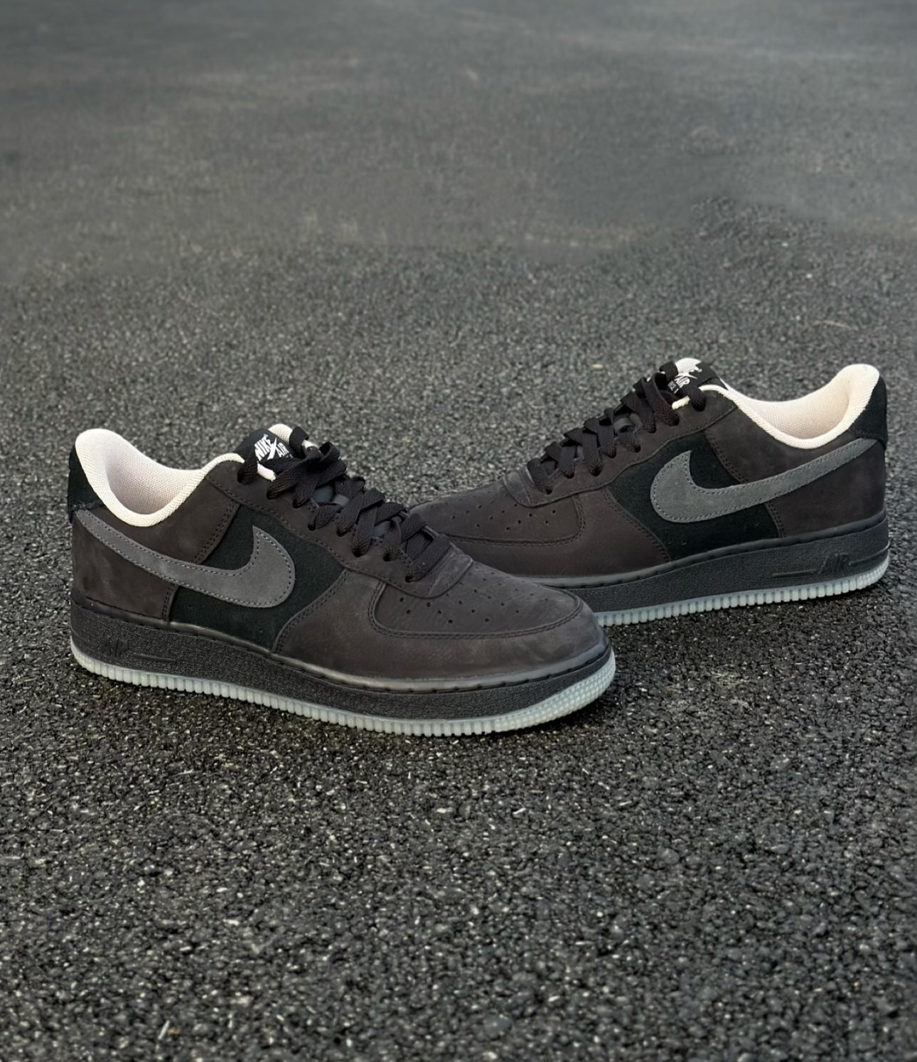 Nike Air Force 1 Low「Black Fossil」 黑灰  IQ9791-001