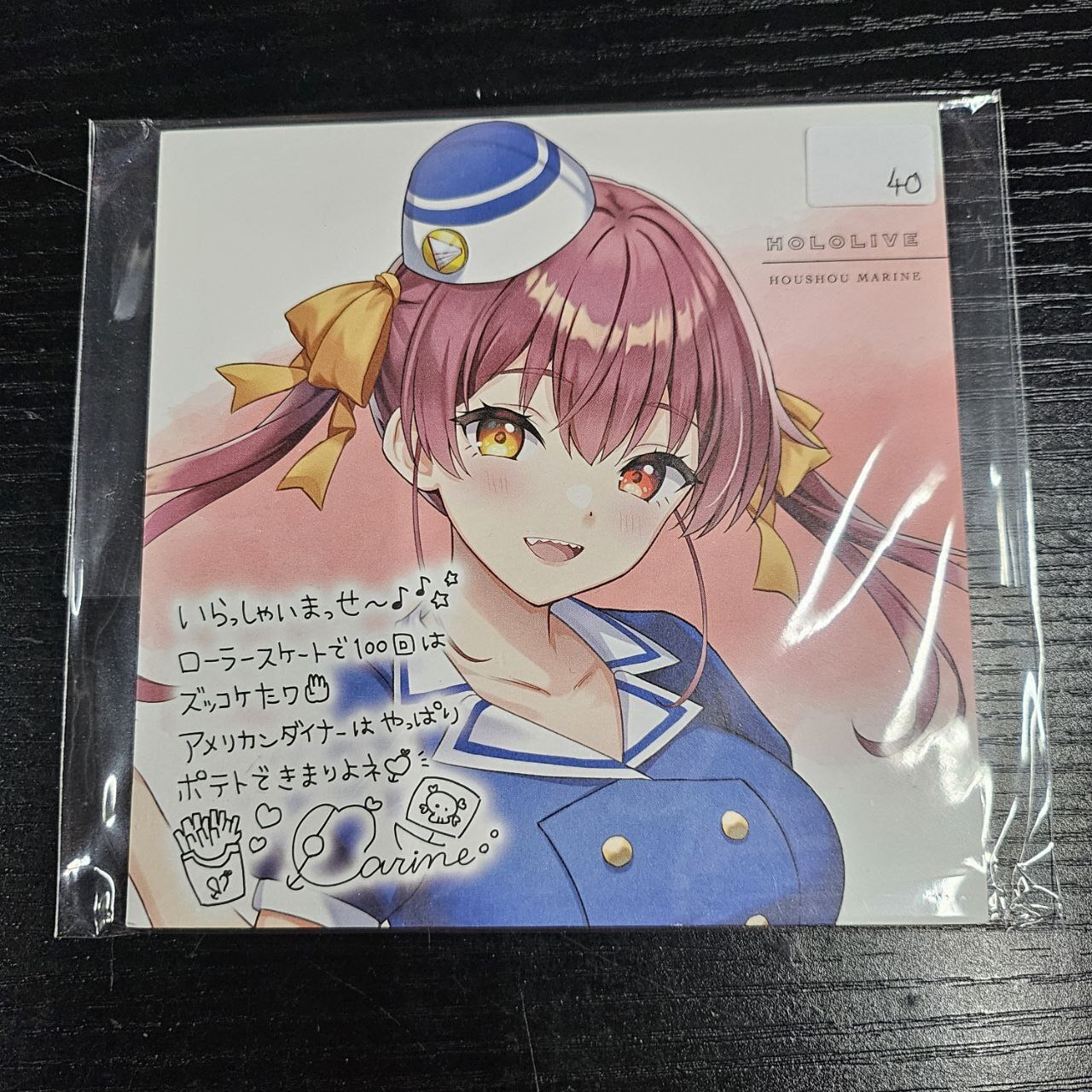 HOLOLIVE MARINE 色紙#355