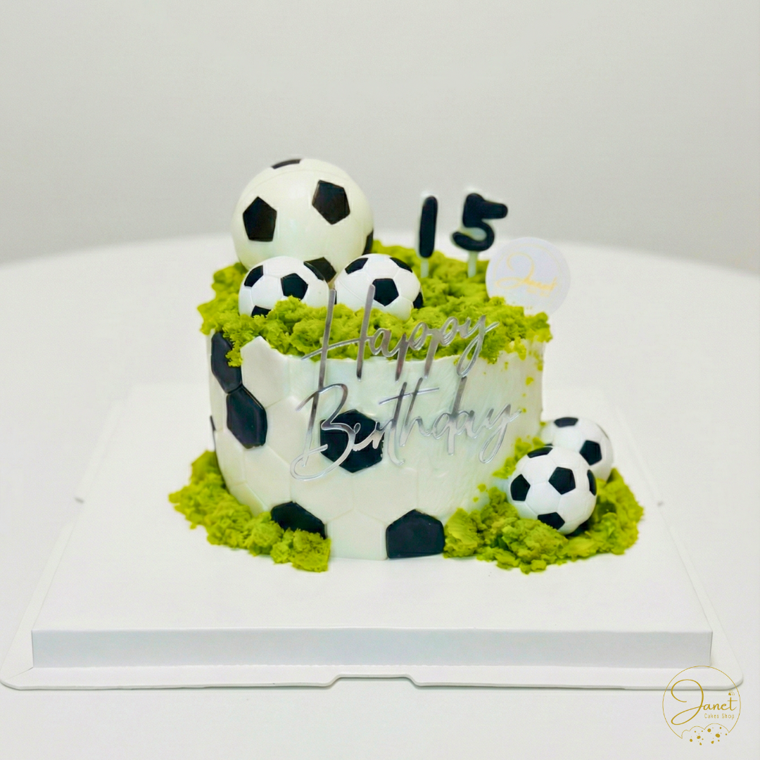足球主題蛋糕(5吋)