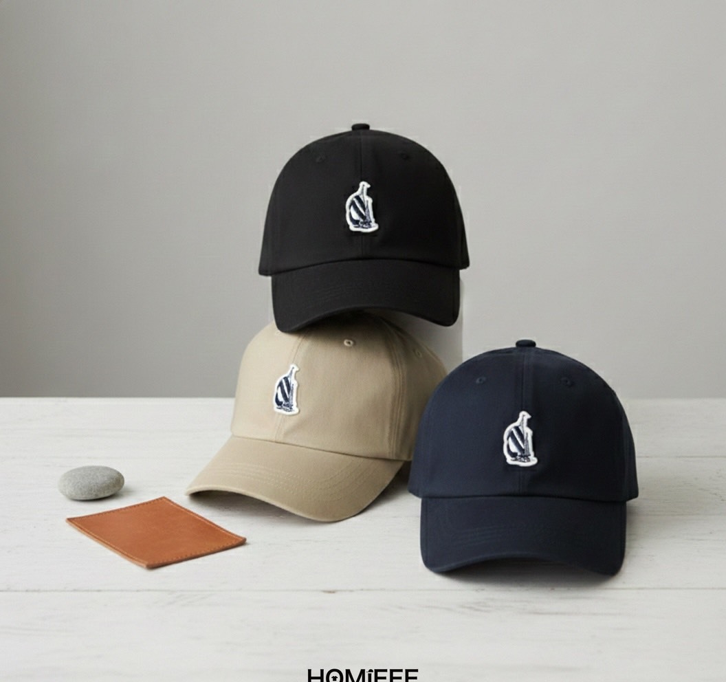 Nautica Point Ball Cap 老帽 刺繡 LOGO 黑色 深藍 卡其