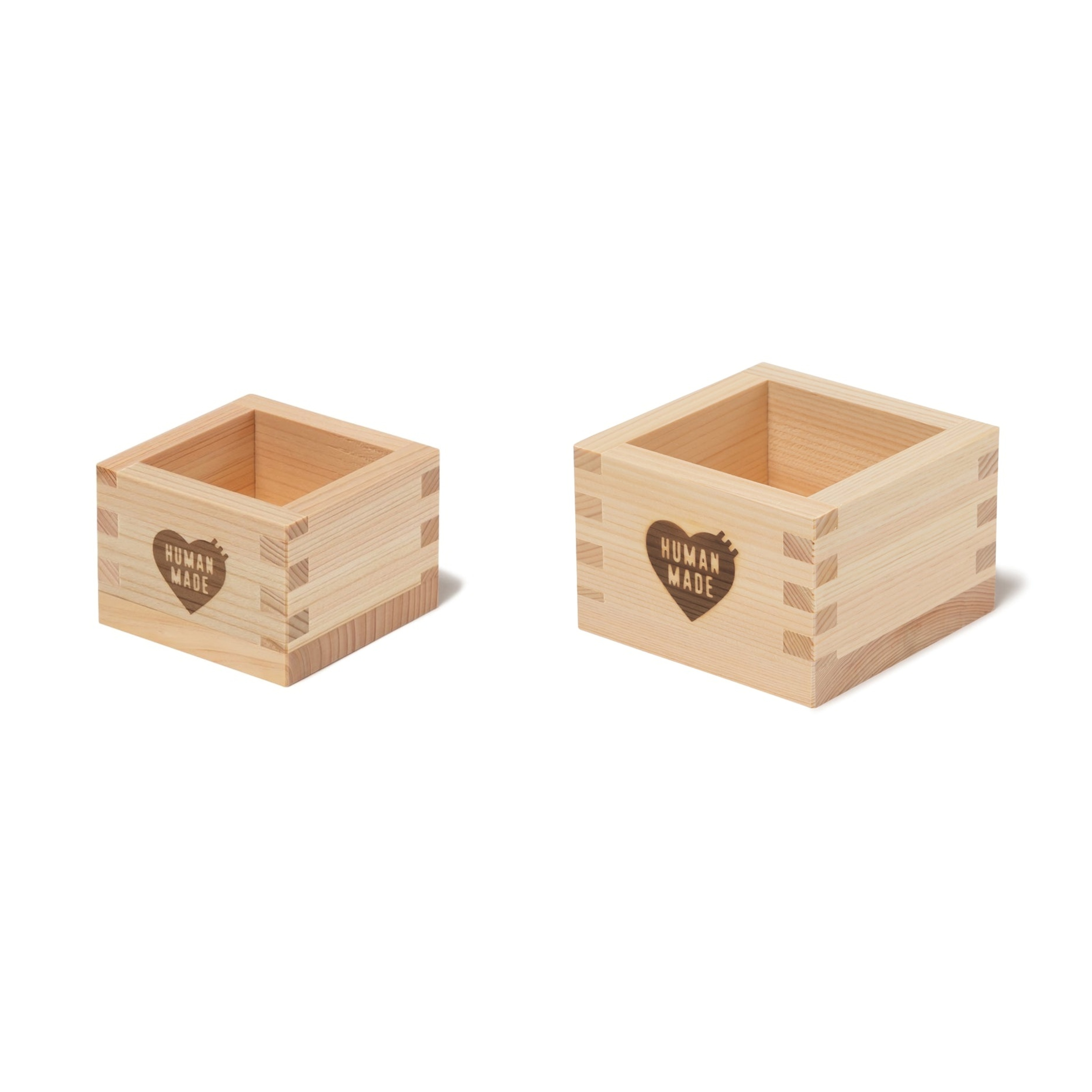 2026SS HUMAN MADE SQUARE WOODEN CUP 喝清酒盤 收納盒 木箱 現貨 HM31GD122 / HM31GD123