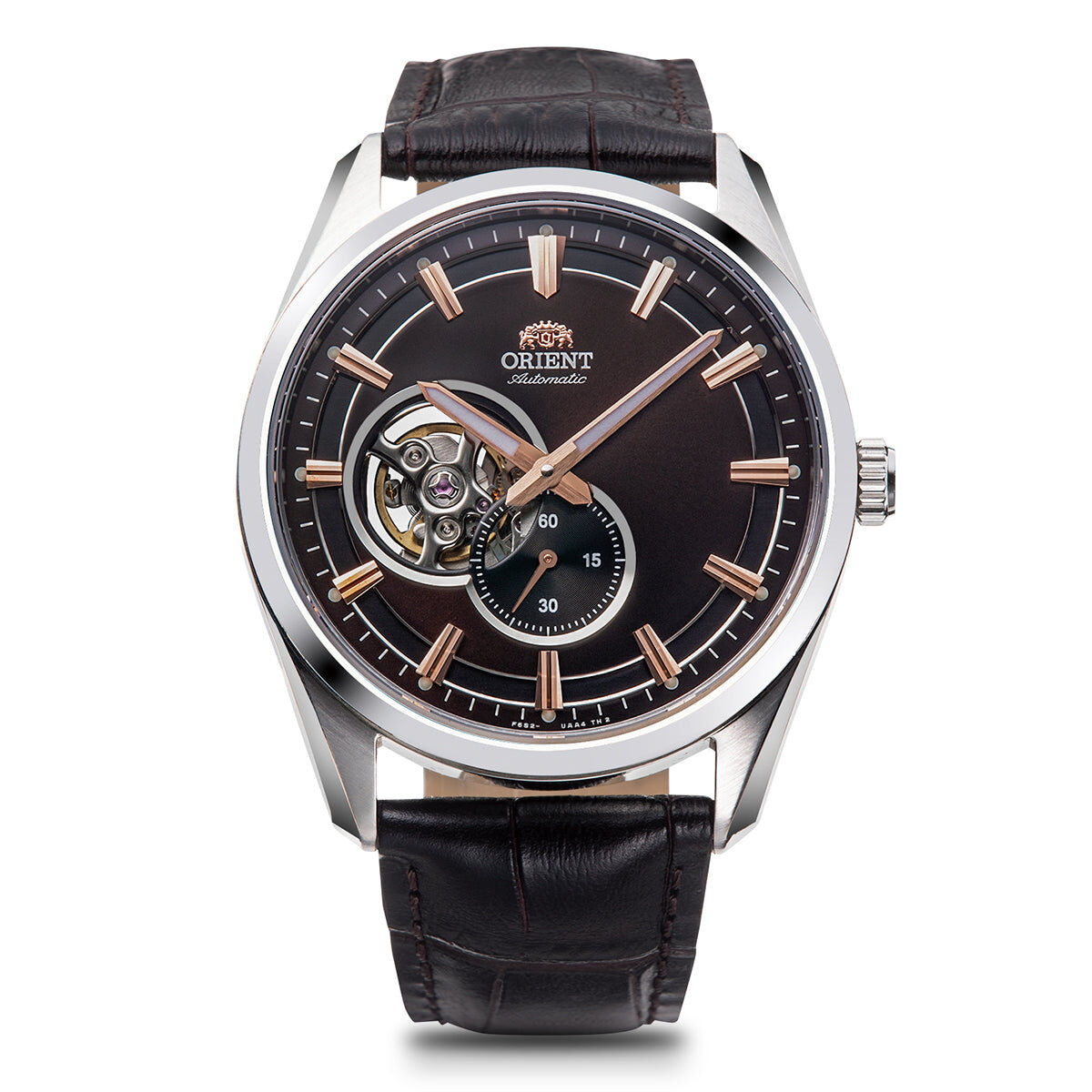 ORIENT Semi Skeleton Open Heart RA-AR0005Y