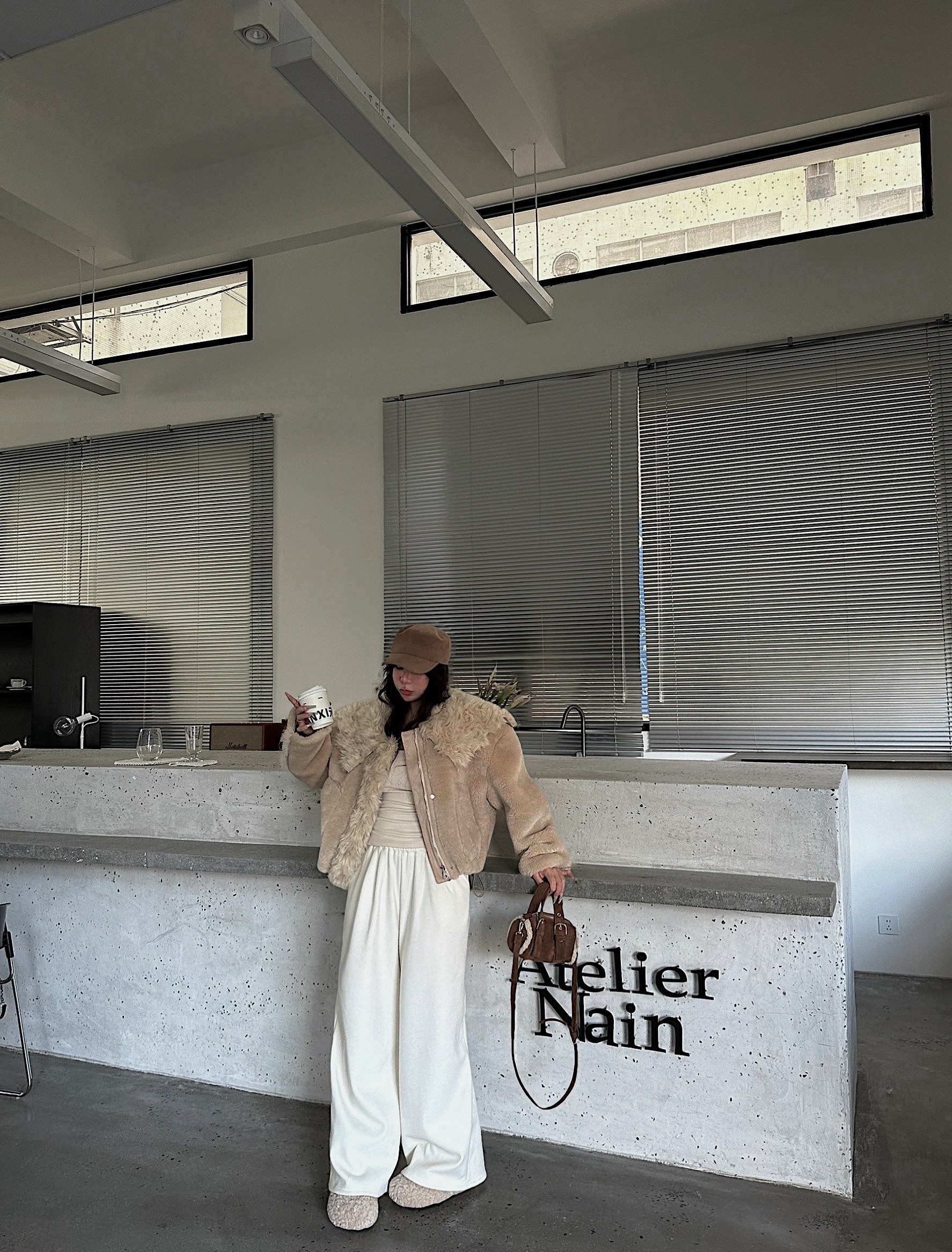 軟糯小火爐！加絨奶霜寬褲