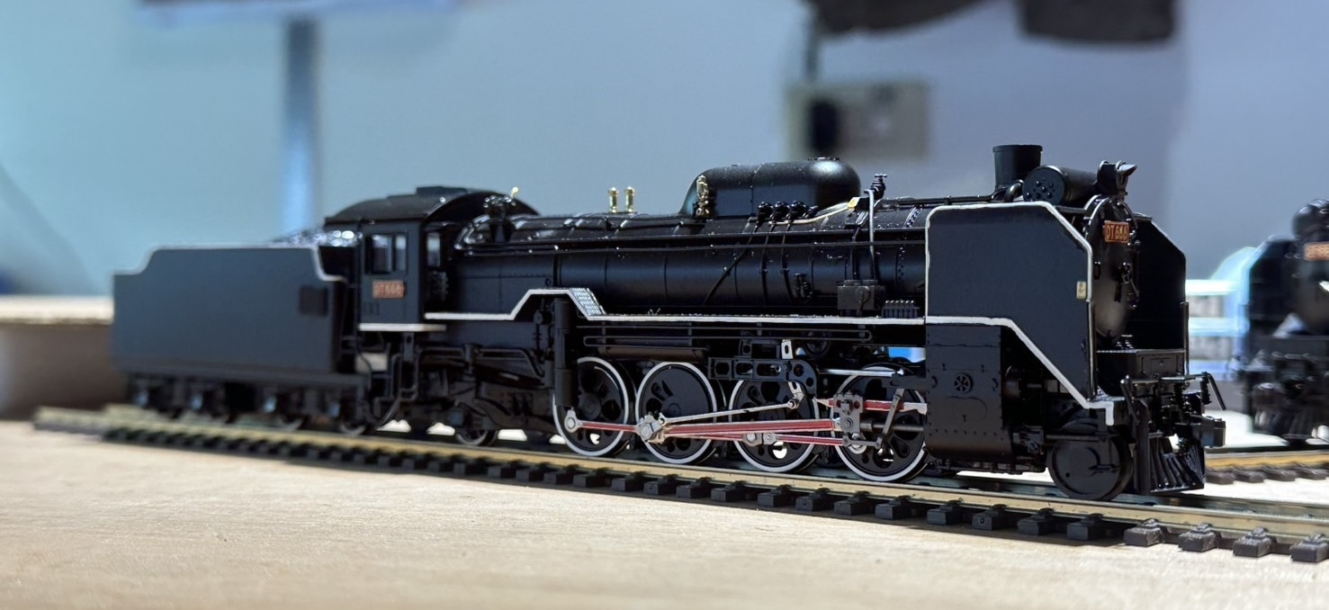 Kato HO規 D51改裝版 DT668 類比版