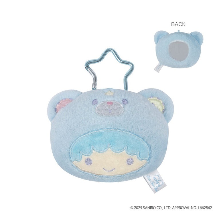 日本 Sanrio Little Twin Stars 夢幻之旅系列 - 頭形吊飾連鏡