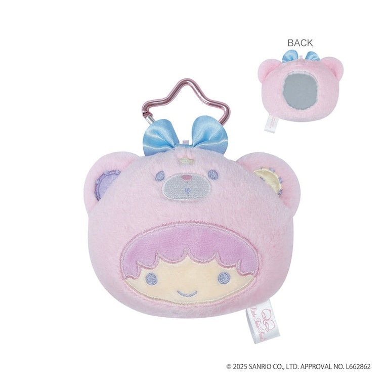 日本 Sanrio Little Twin Stars 夢幻之旅系列 - 頭形吊飾連鏡