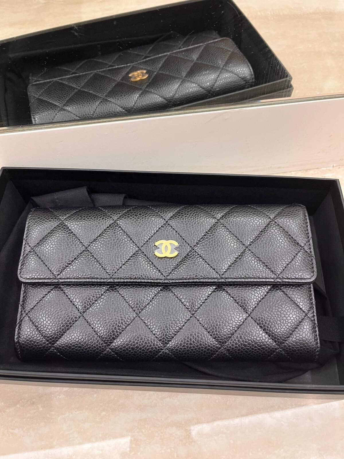 Chanel 經典長款錢包 閒置品