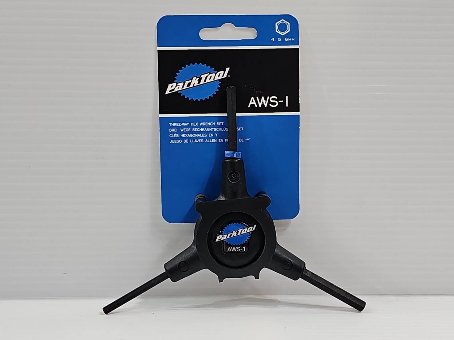 Park Tool AWS-1 三向六角扳手組 規格:4mm 5mm 6mm 三合一 六角扳手 Y型扳手 ParkTool