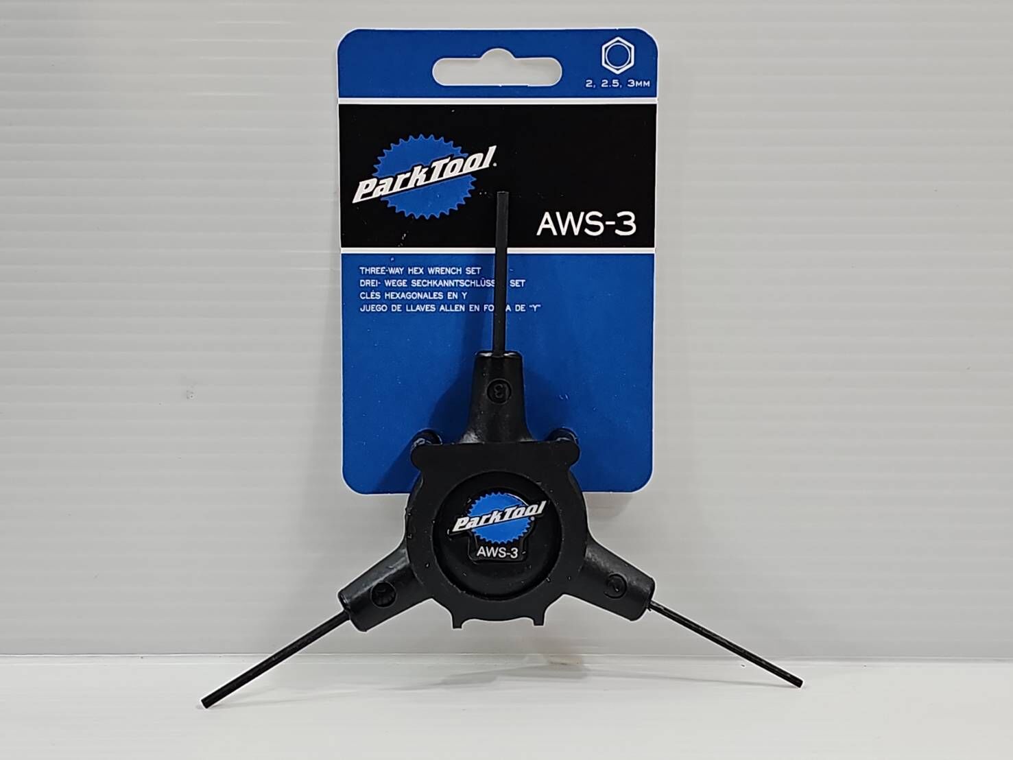 Park Tool AWS-3 三向六角扳手組 規格:2mm,2.5mm,3mm 三合一 六角扳手組 Y型扳手 ParkTool