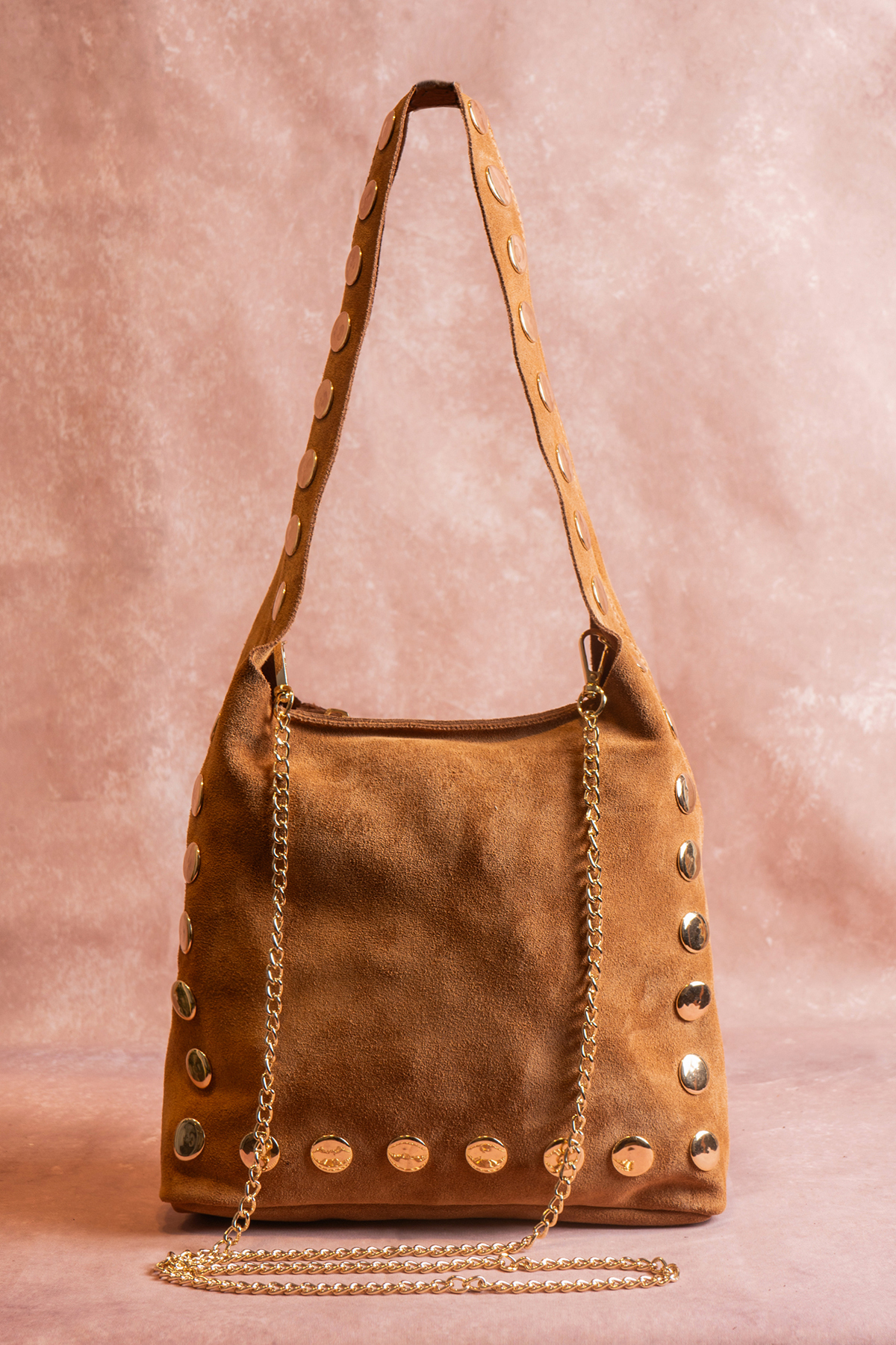 Cherry Paris Leather ALEXANE SUÈDE - 4193 Camel 焦糖
