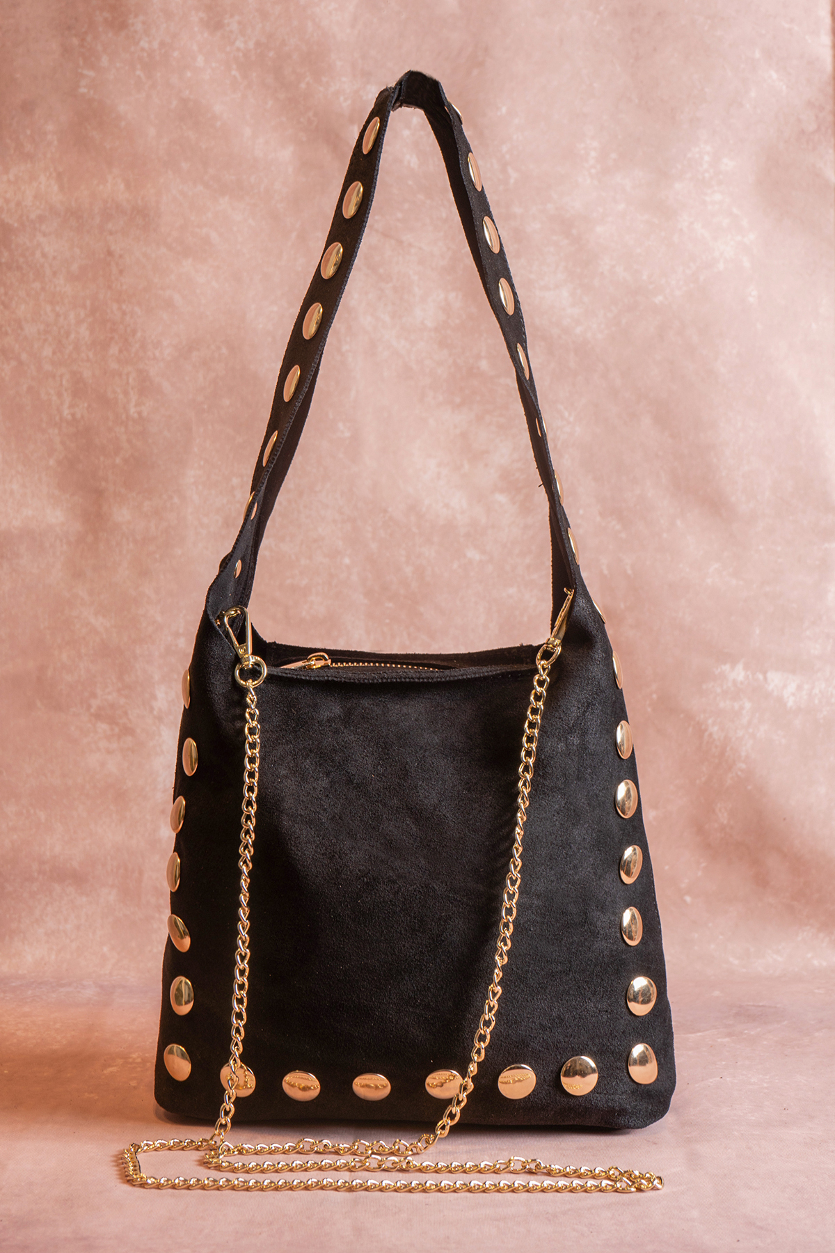 Cherry Paris Leather ALEXANE SUÈDE - 4193 Black 黑色