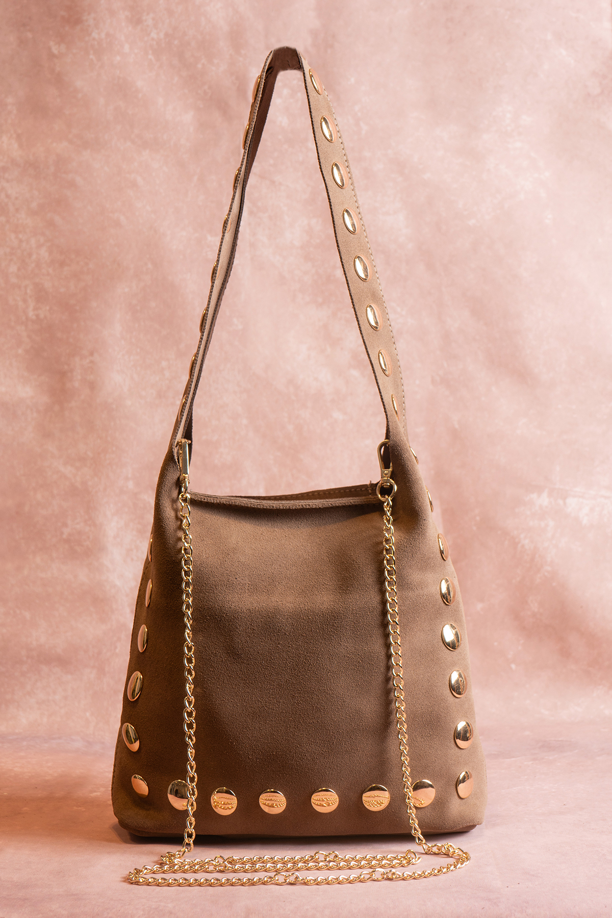 Cherry Paris Leather ALEXANE SUÈDE - 4193 Taupe 褐色