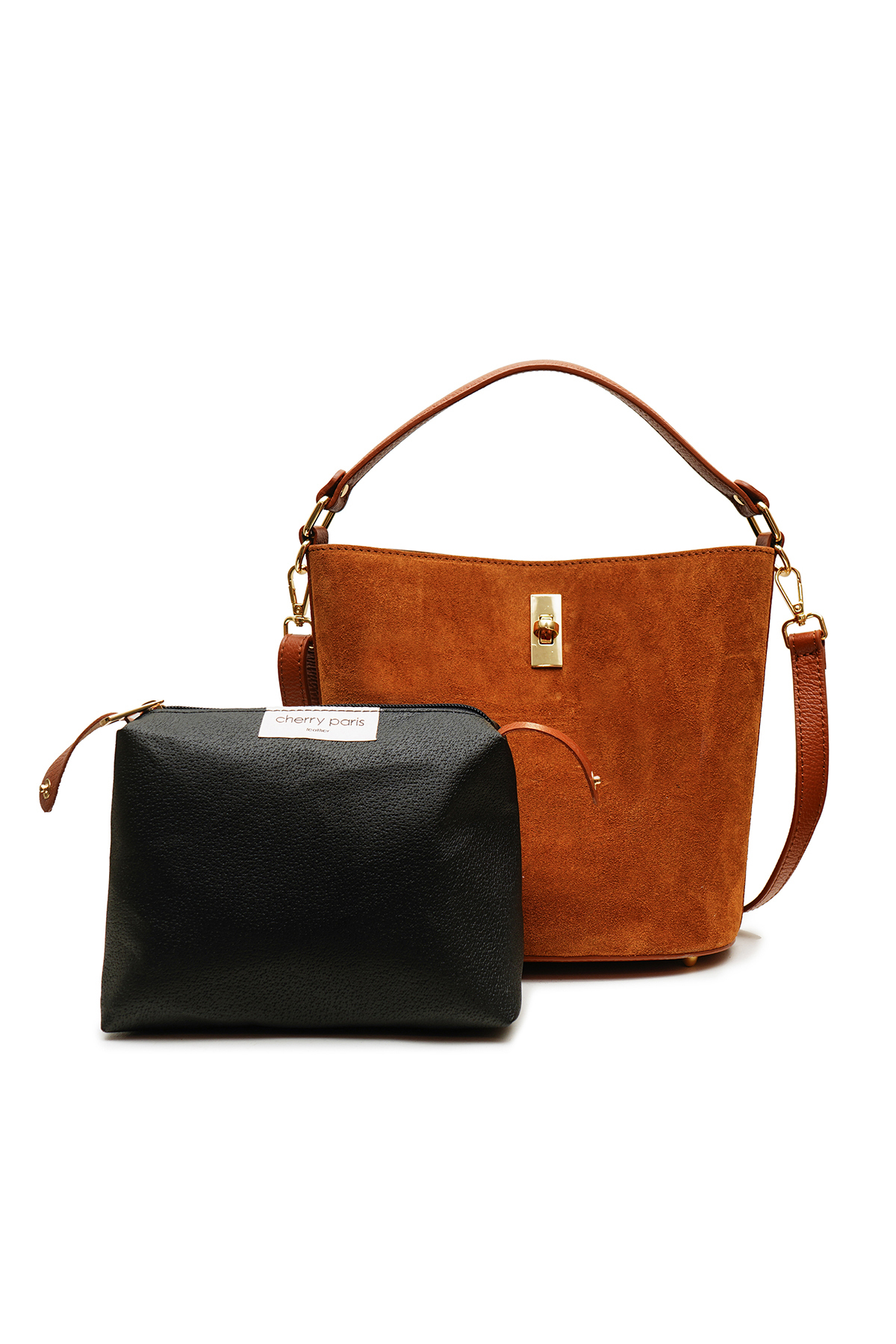 Cherry Paris Leather ALIMA SUÈDE - 4209 Camel 焦糖