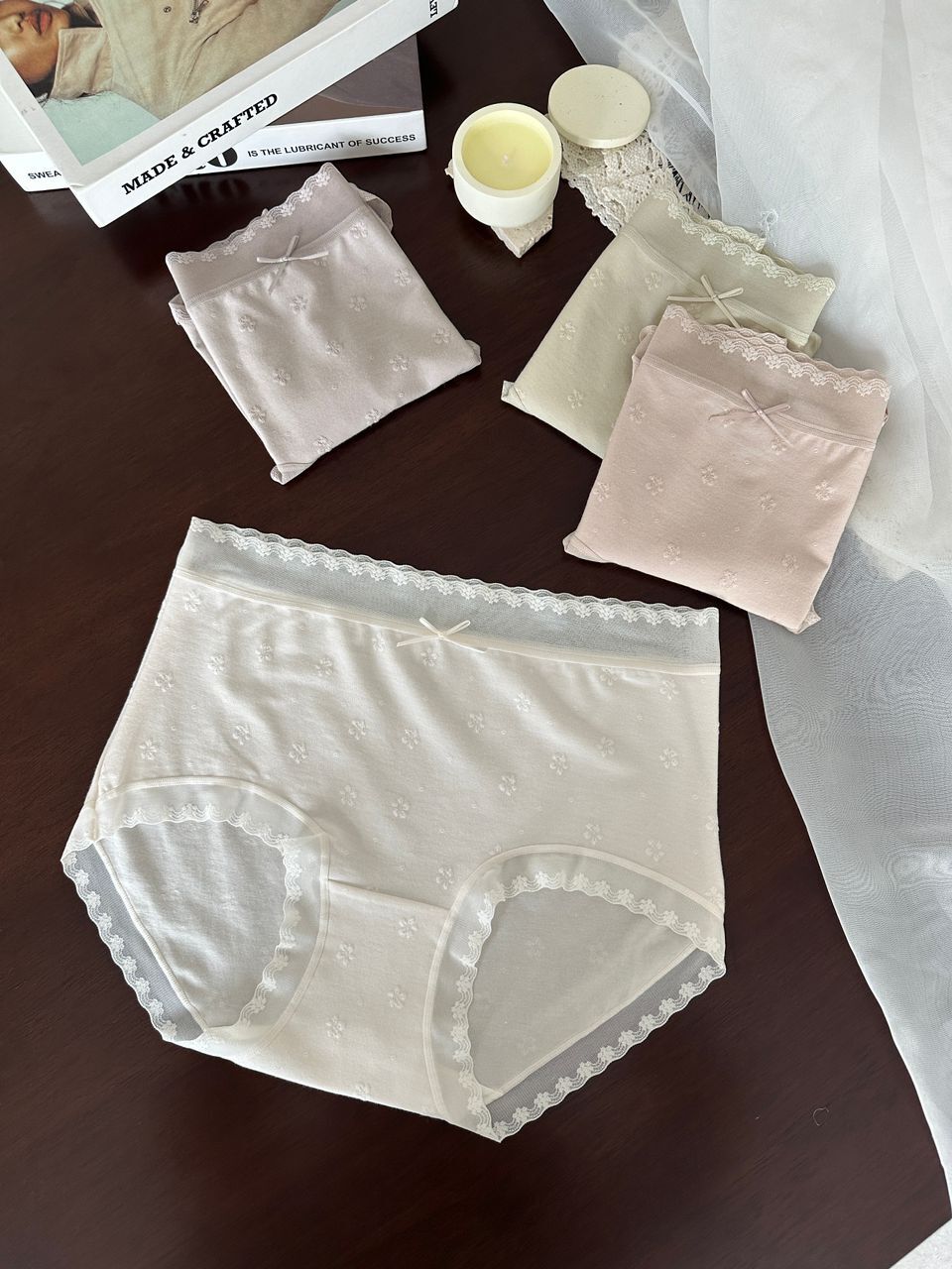 Mirrie Floral Lace Panties-PT27