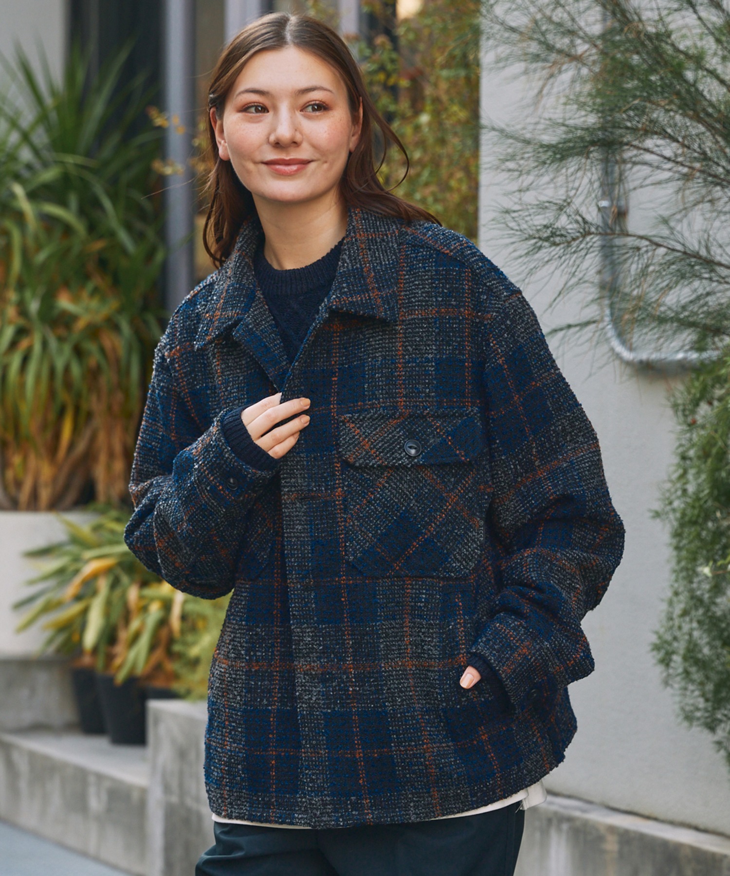 『日本連線中』2025AW MONO-MART THE CRAFT CREW PRODUCTS Tech Tweed CPO Jacket 嚴選 選品 外套 CCPjk1297