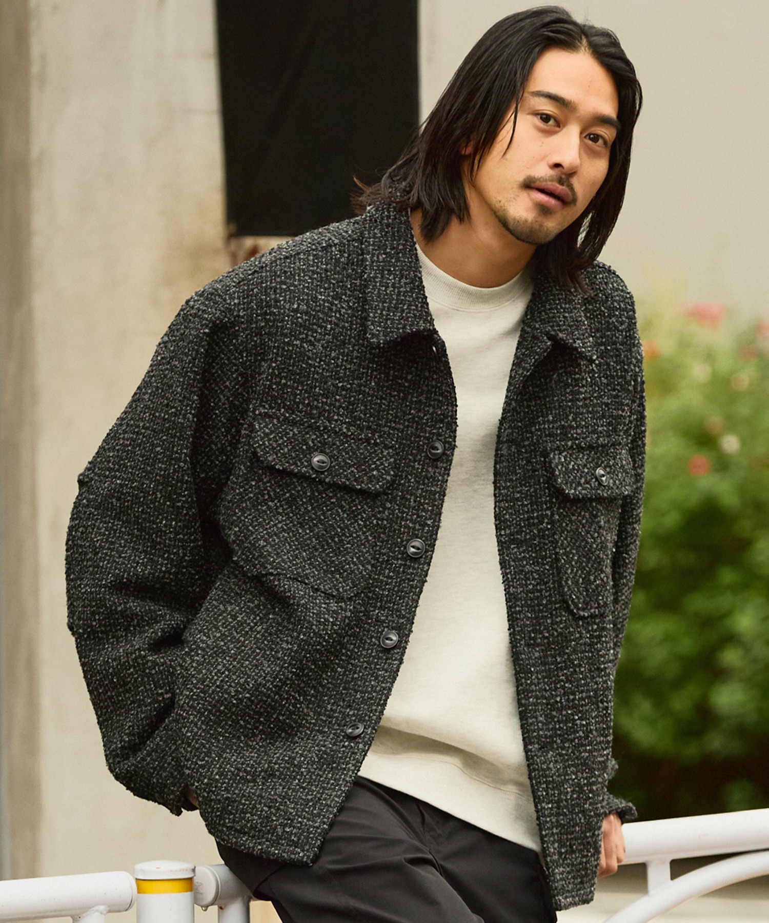 『日本連線中』2025AW MONO-MART THE CRAFT CREW PRODUCTS Tech Tweed CPO Jacket 嚴選 選品 外套 CCPjk1297