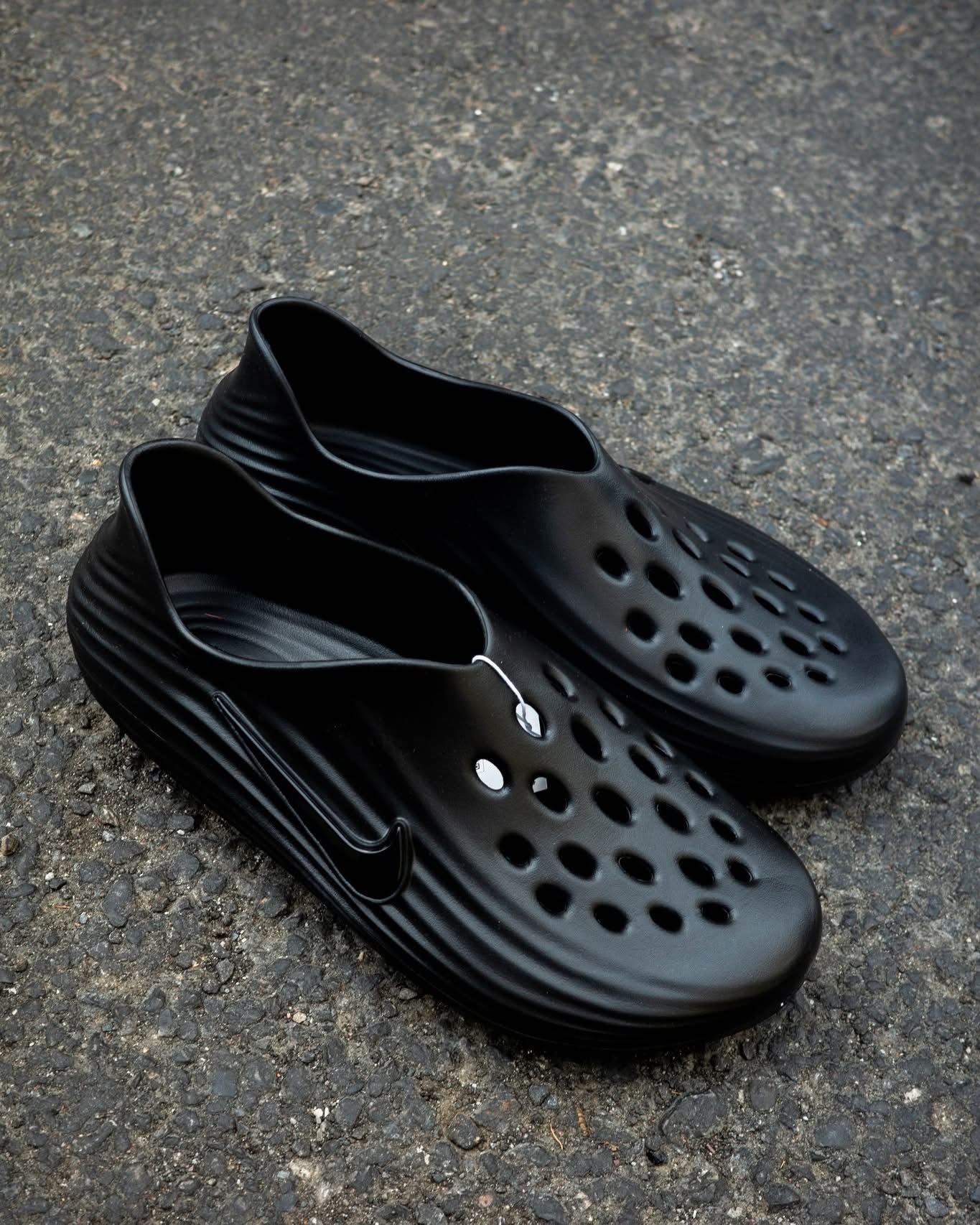 男鞋 NIKE REACTX REJUVEN8 'Light Orewood Brown' 黑色 泡棉 防水 恢復鞋 HV5060-001