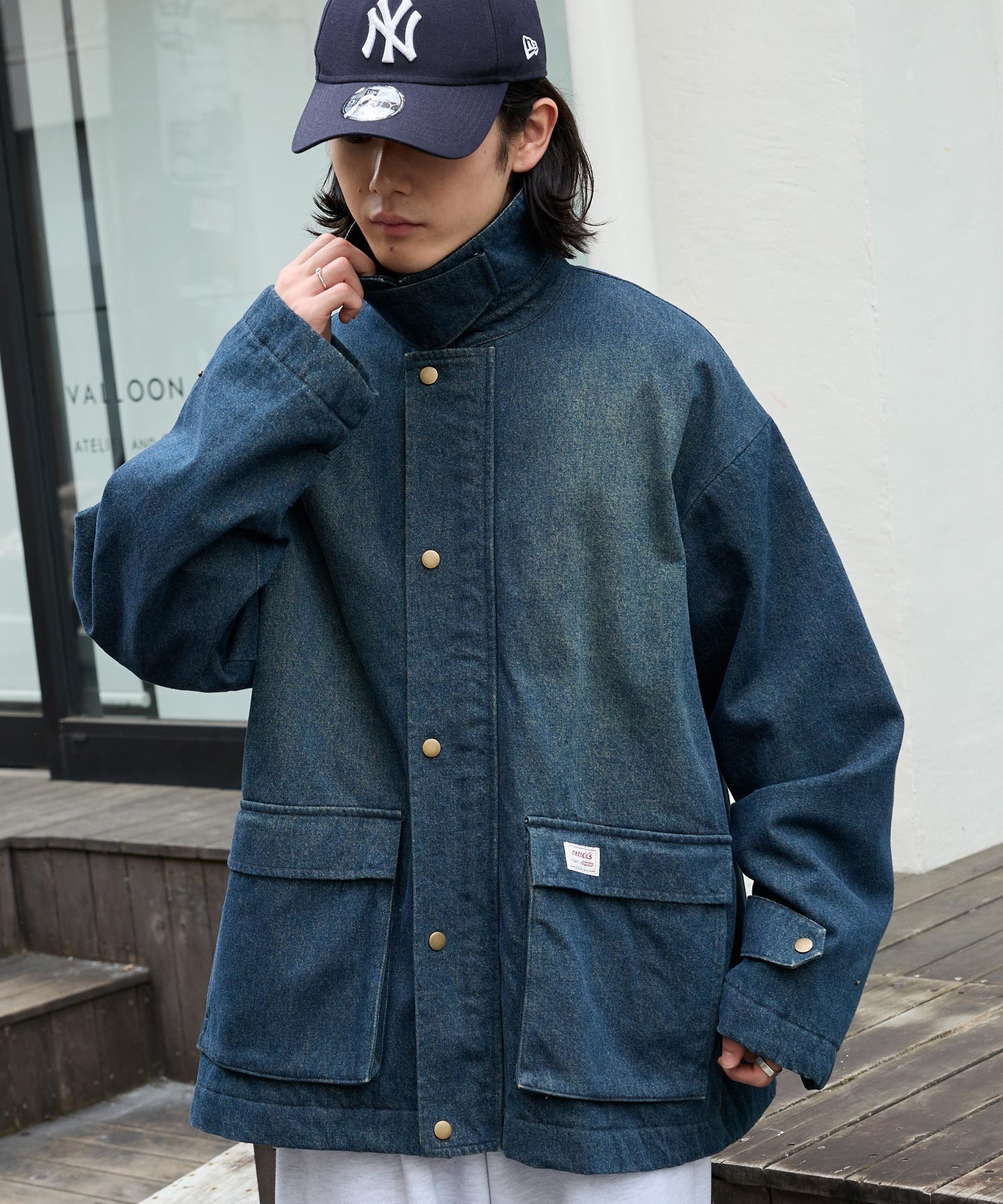 『日本連線中』2025AW MONO-MART retock's duck-dyed jacket 嚴選 選品 皮衣 外套 jk618