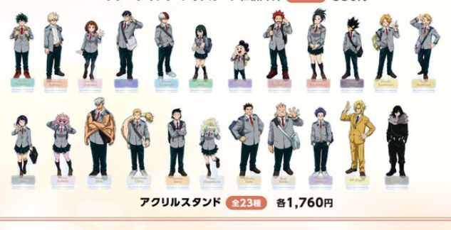 [代購][預訂] 我的英雄學院 TOHO系列 立牌