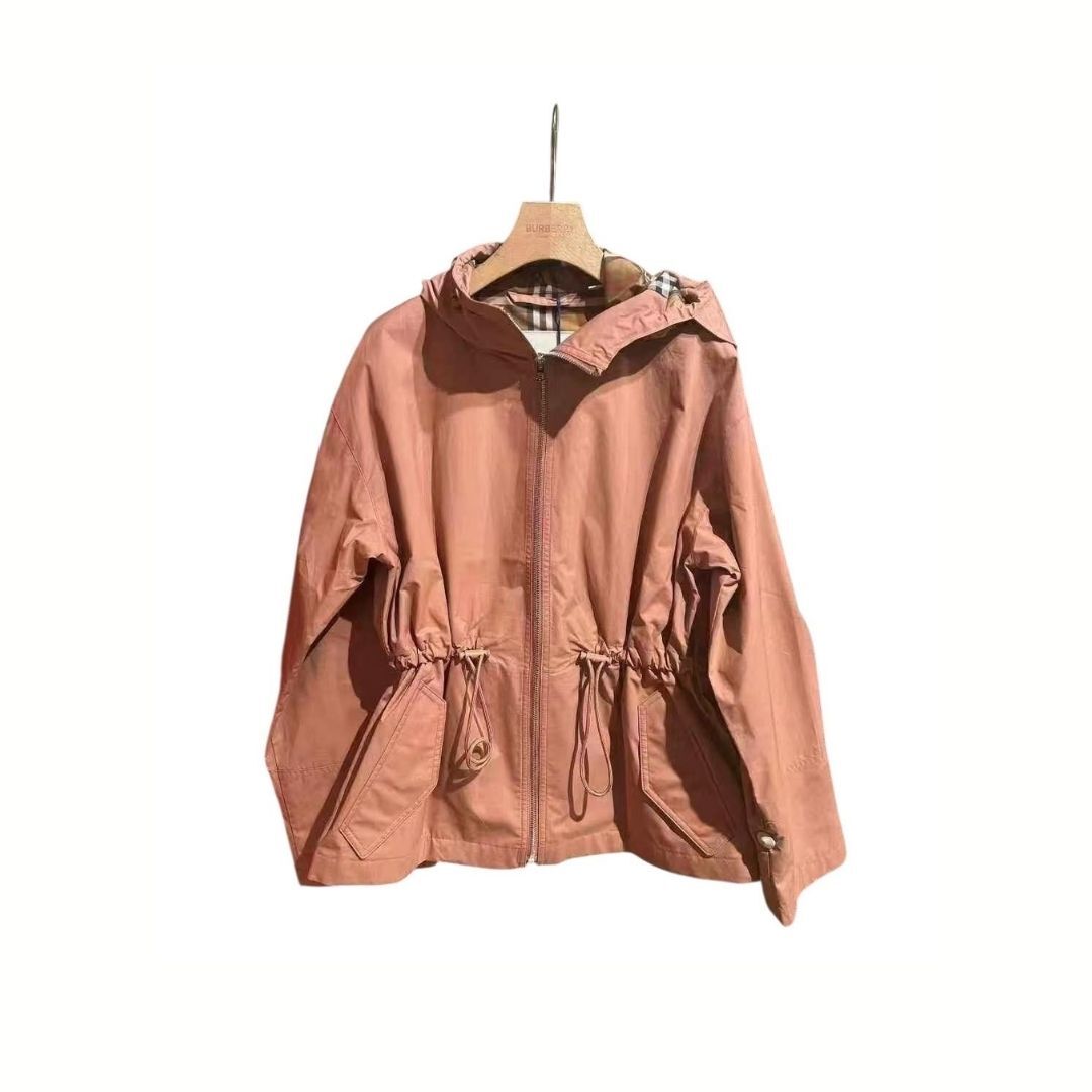 1BR0114-027 [BURBERRY] Lightweight Jacket Rose #81191501005 (C-EU-E)