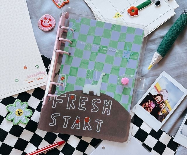 六孔活頁萬能本本 4款｜馬卡龍腳趾