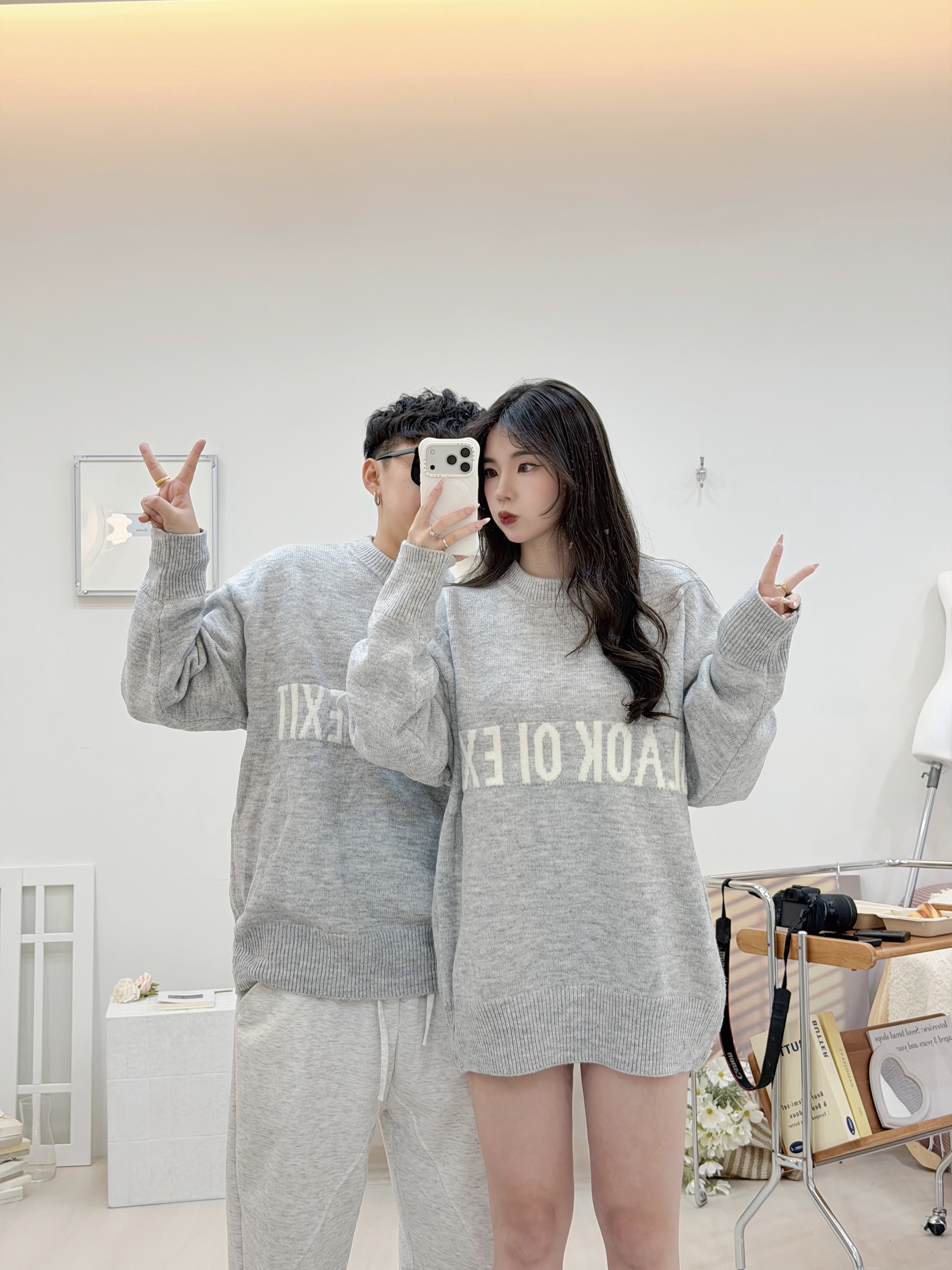 美式慵懶英文毛衣🇺🇸