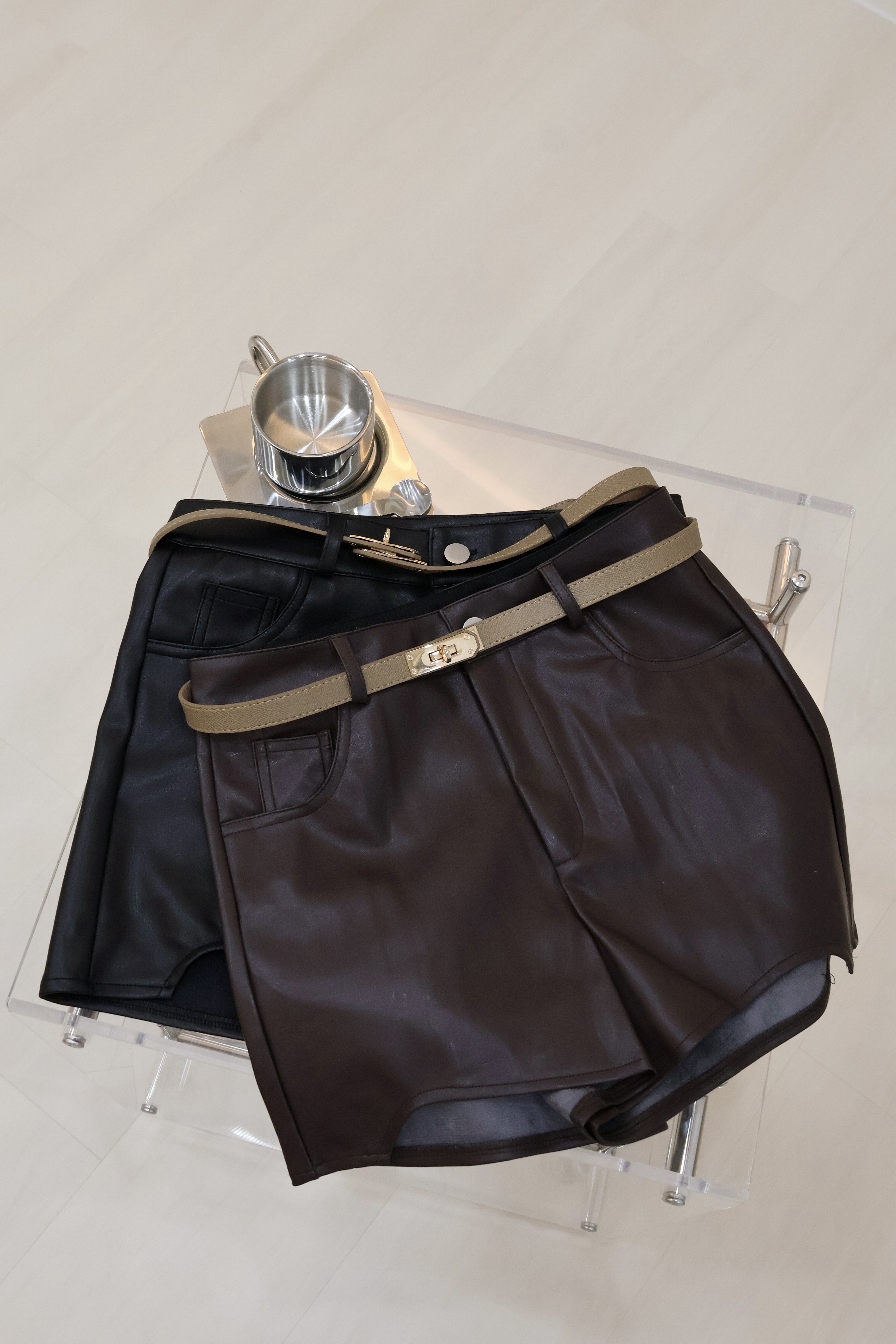 巨顯瘦皮褲🤎(送皮帶