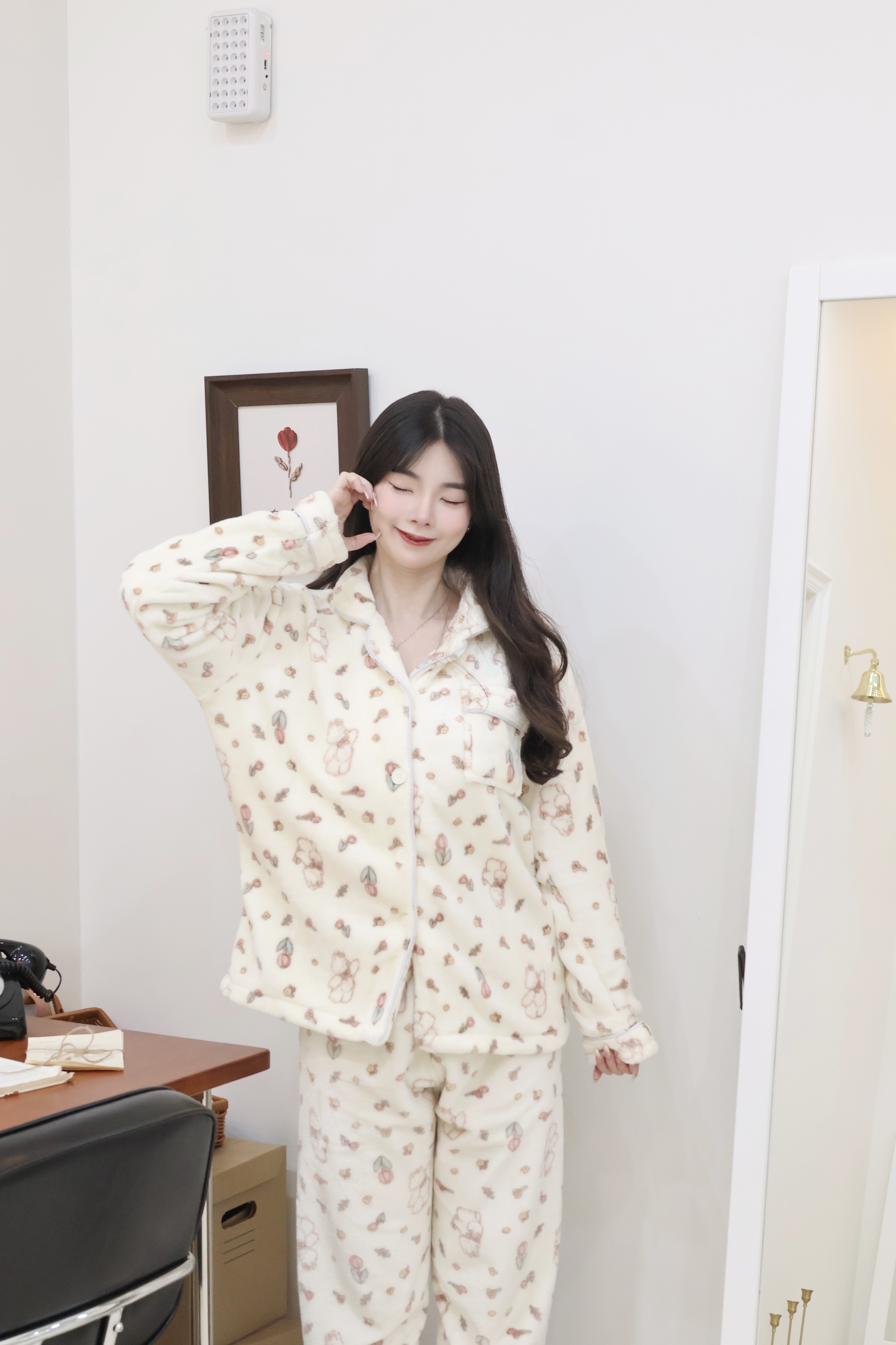 小兔子珊瑚絨睡衣🐰