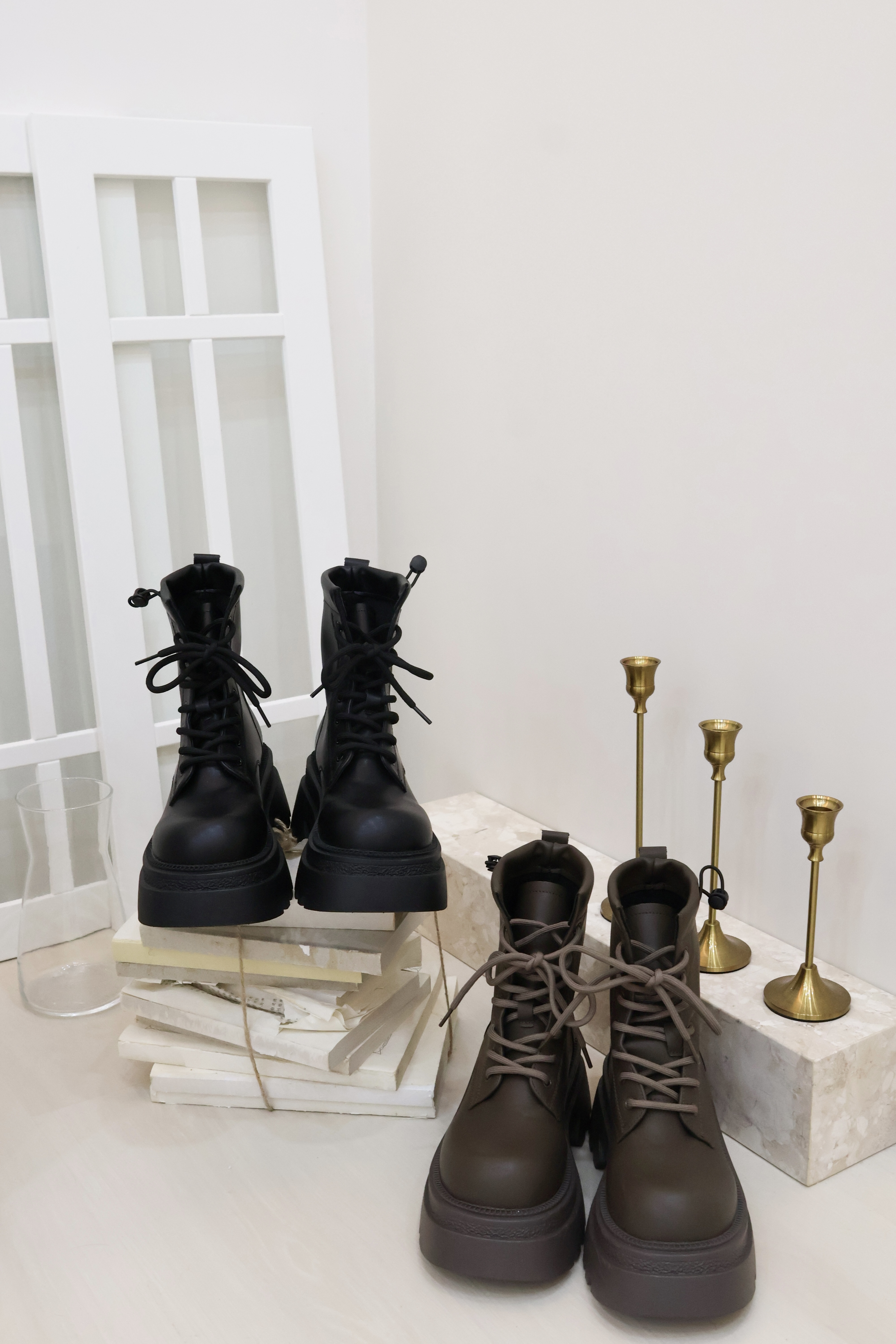 復古英倫厚底馬丁靴🤎