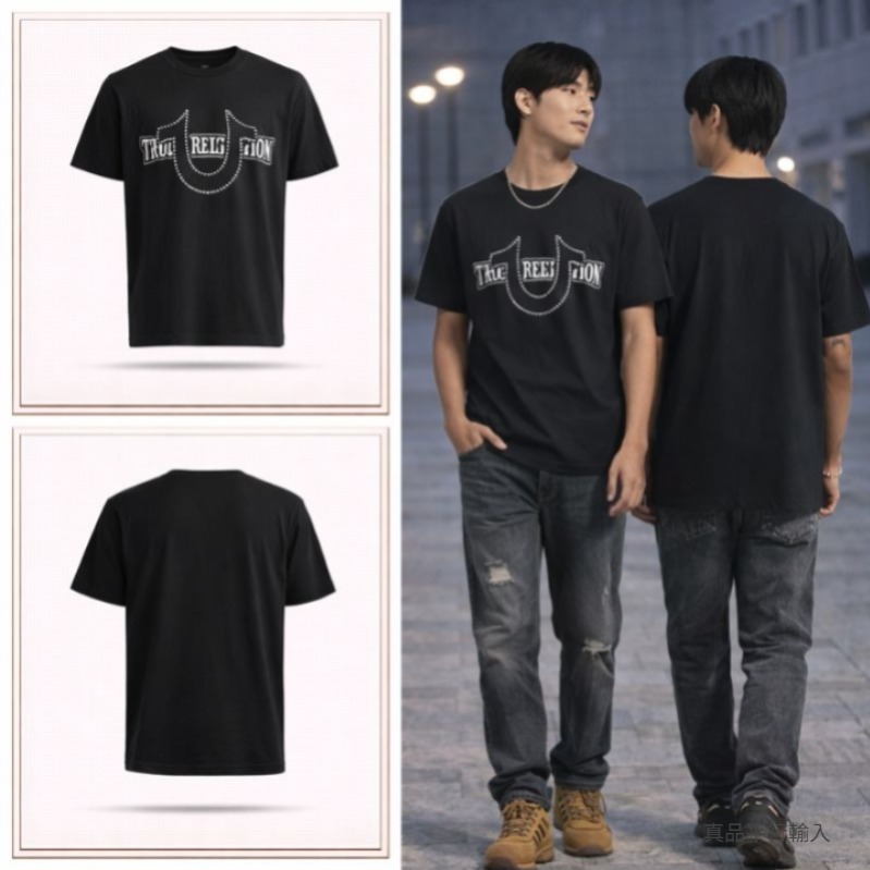 【預購】TRUE RELIGION H011477 男裝短袖TEE