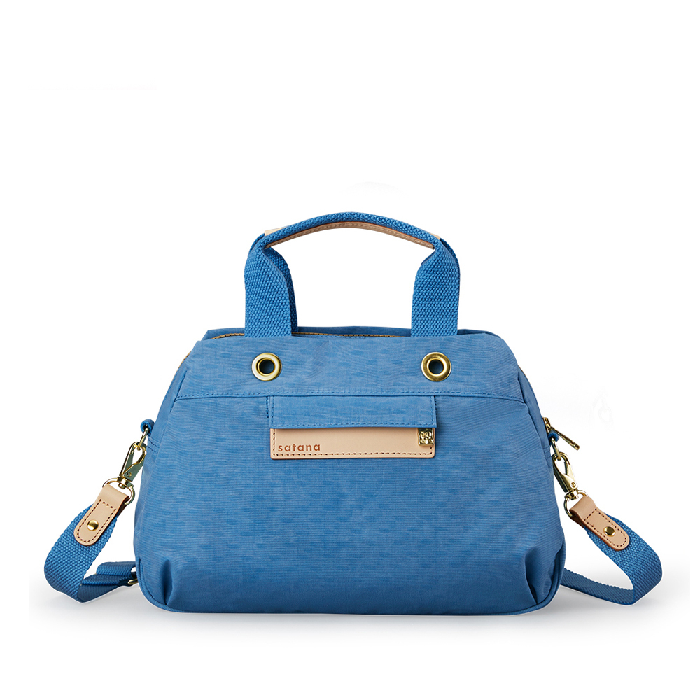 Soldier 暖洋洋手提斜背包-雲煙藍