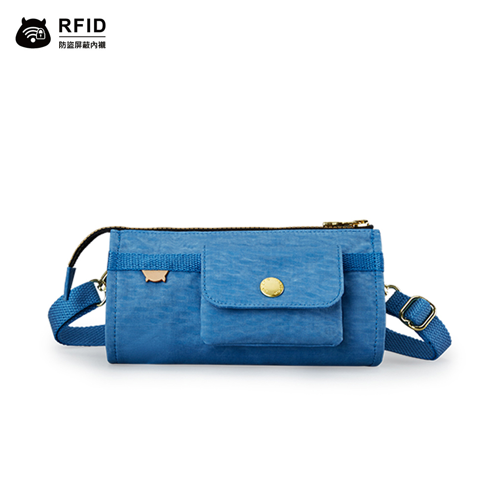 Soldier 長夾斜背包-雲煙藍