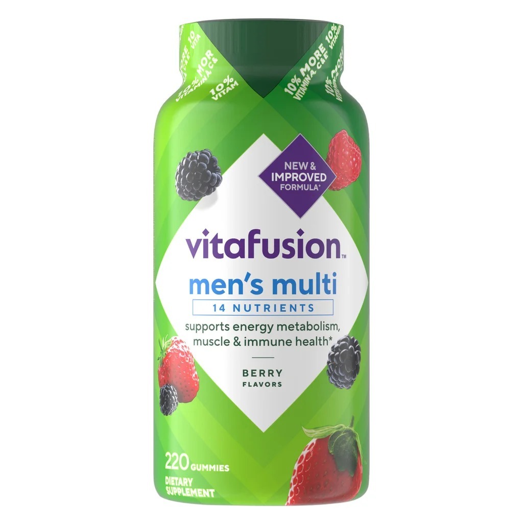 【直播】Vitafusion H011405 男性軟糖維生素 (220粒)