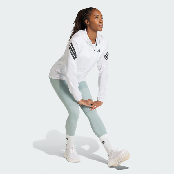 Adidas 愛迪達 Adi365 3s Jkt KQ8072 女 連帽外套 運動外套 防風 白 黑 亞版