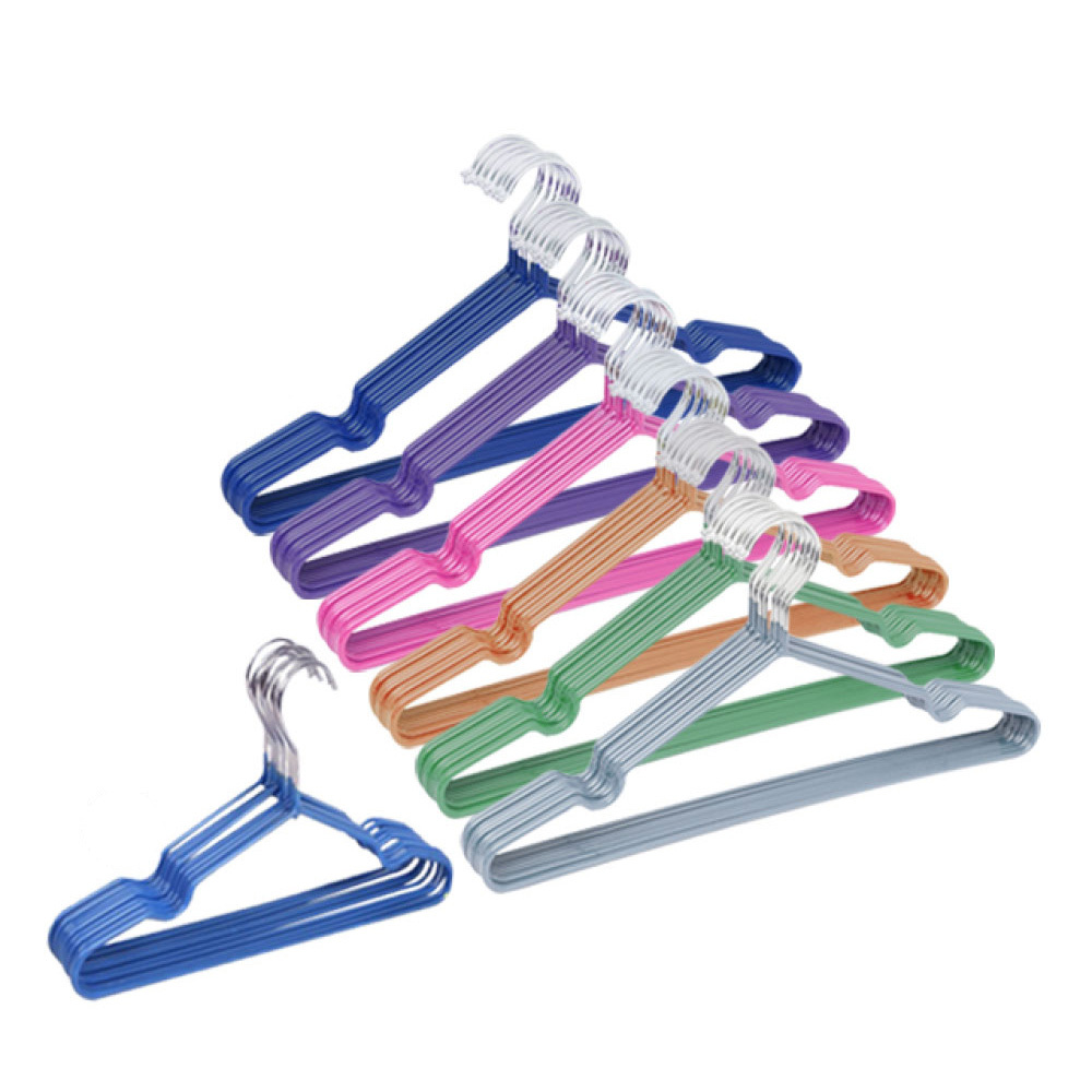 奈米不鏽鋼浸塑衣架【JJ0100】