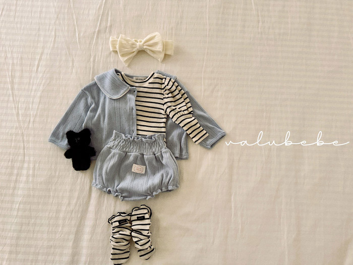 正韓春valu_bebe 三色蝴蝶結髮帶