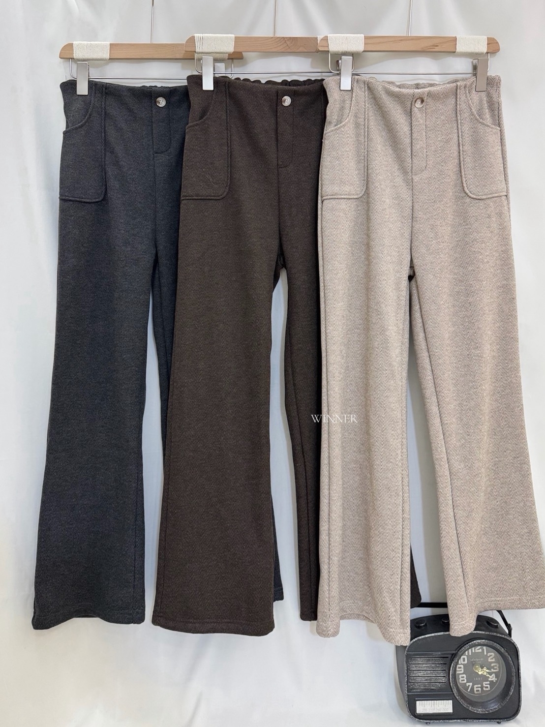 韓-6696毛尼西褲