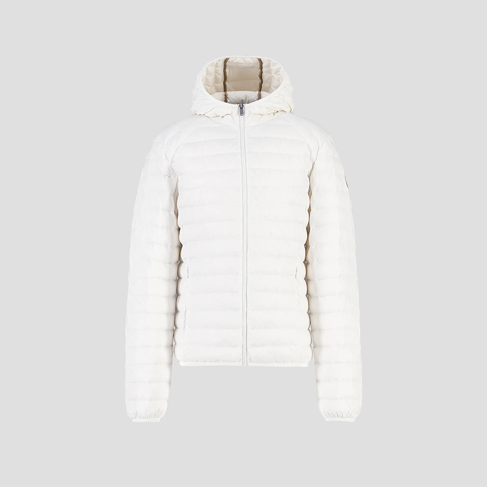 【JOTT】NIC基本款連帽羽絨外套(白)