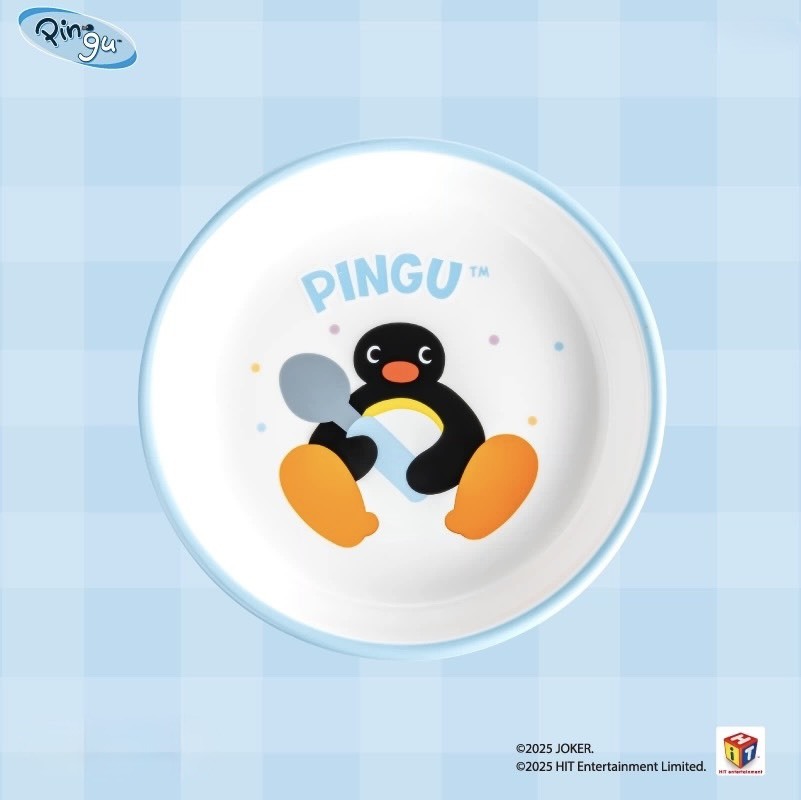 PINGU 企鵝家族 陶瓷 餐盤 盤子