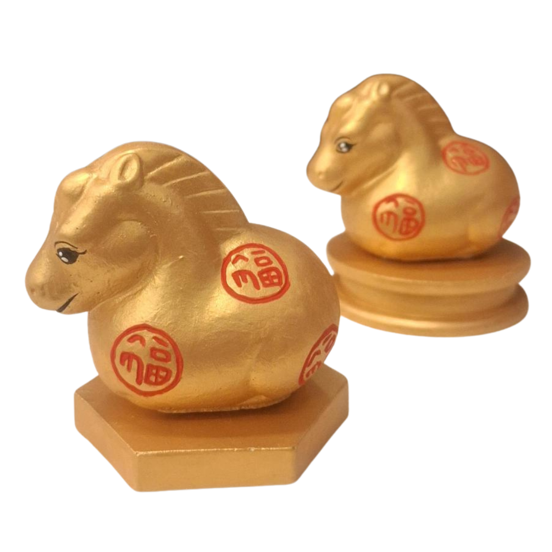 2026流金生肖 - 駿馬擴香石