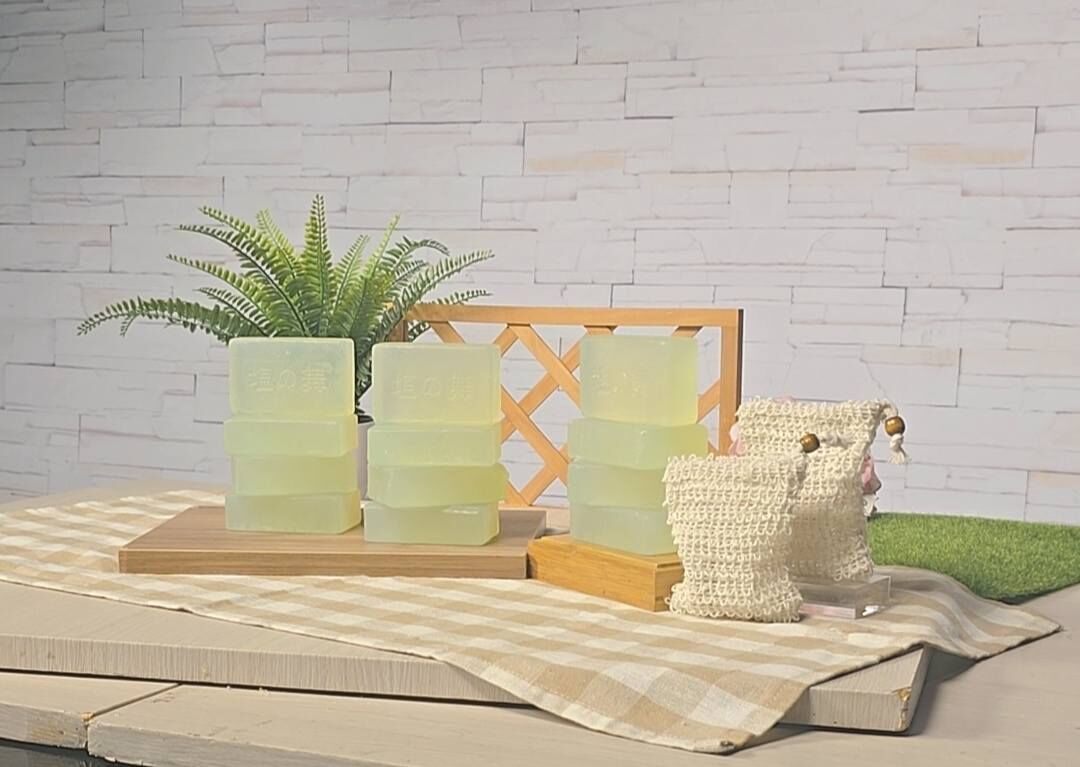 風花鹽月鹽滷白茶精油香皂