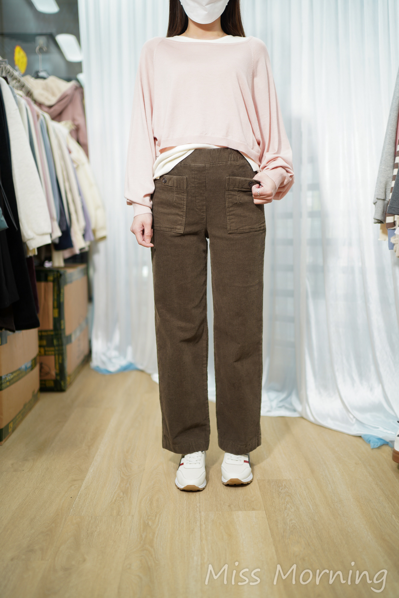 30%wool中薄一套兩件(15037)