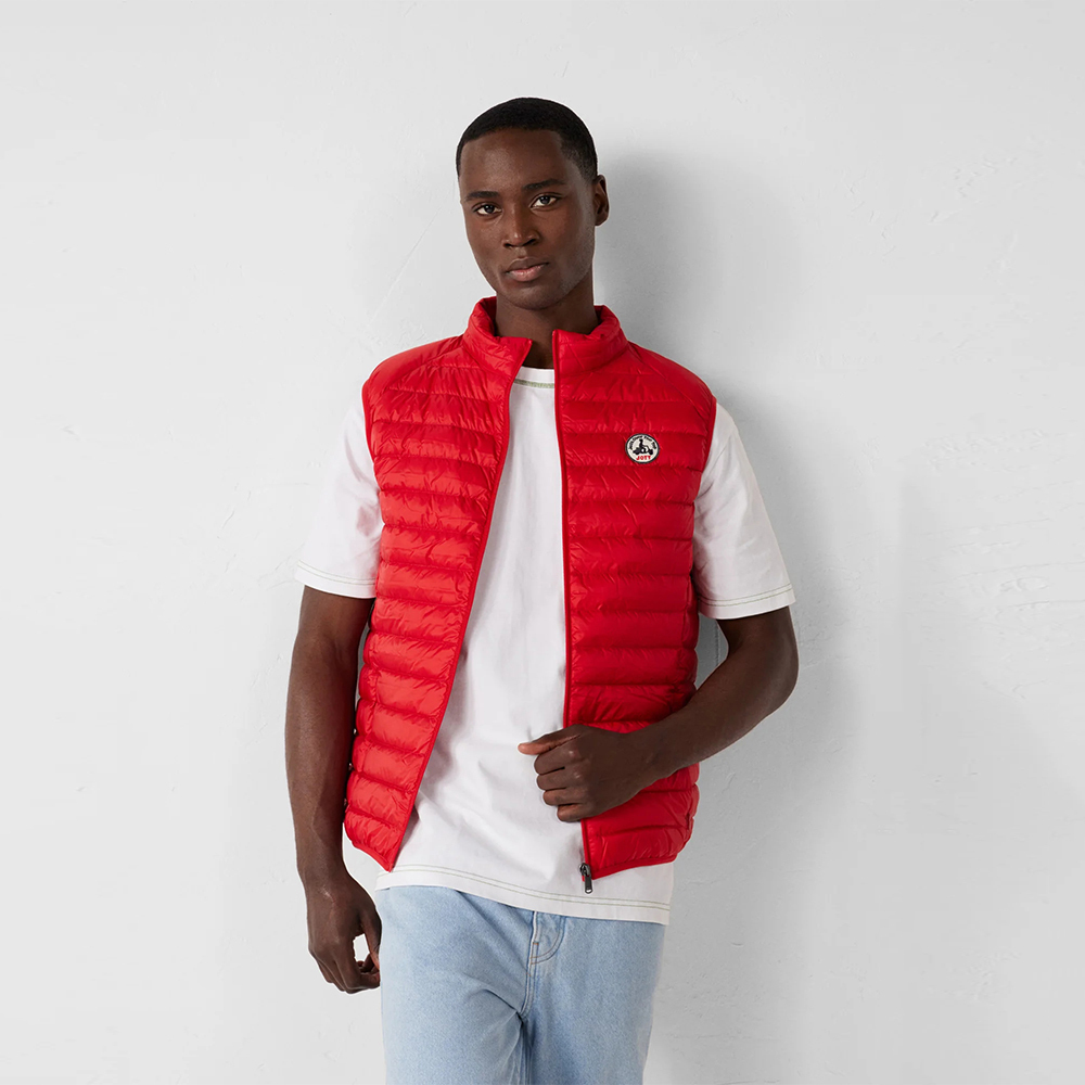 【JOTT】TOM經典款羽絨背心(胭脂紅)